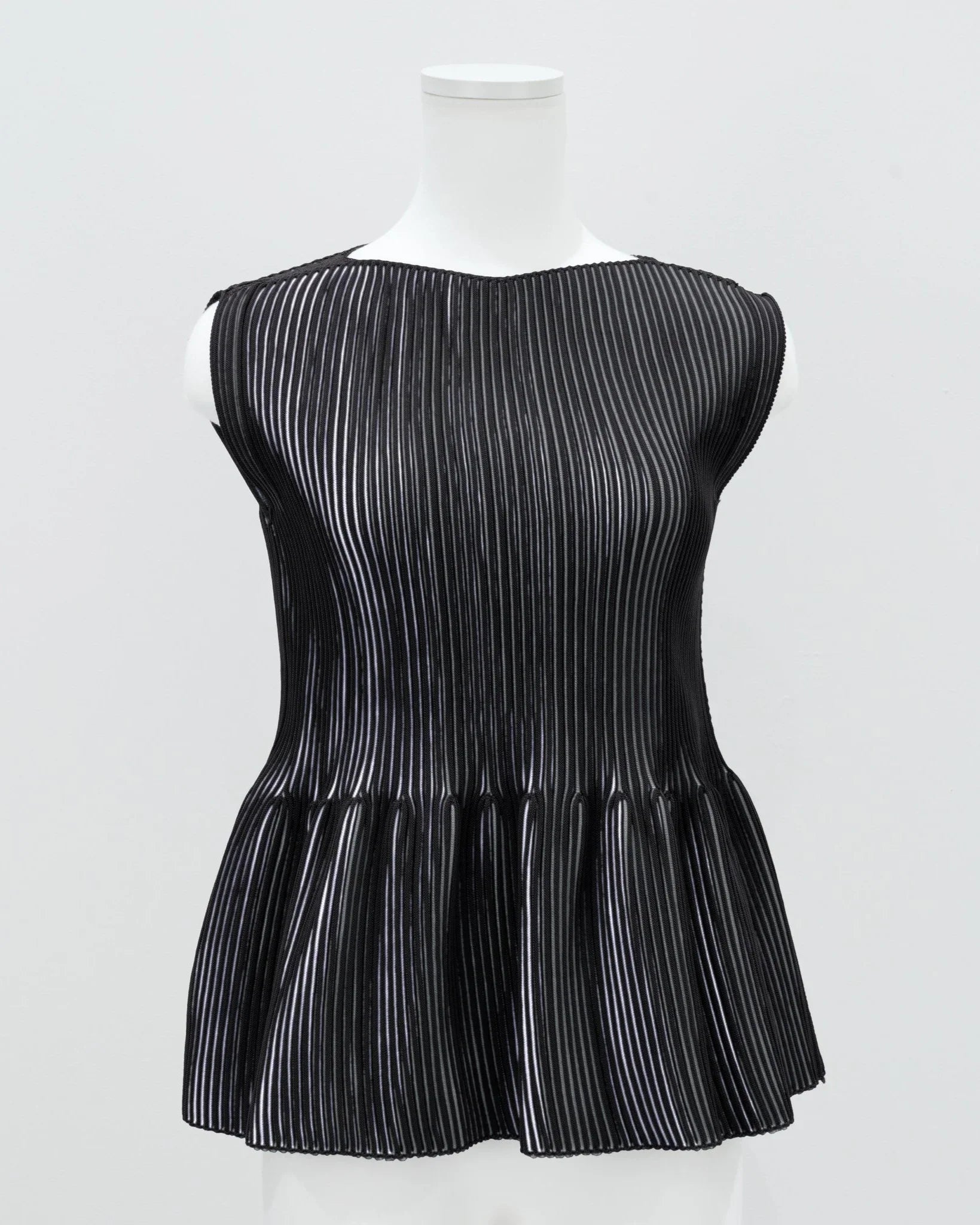 3Dプリーツペプラム