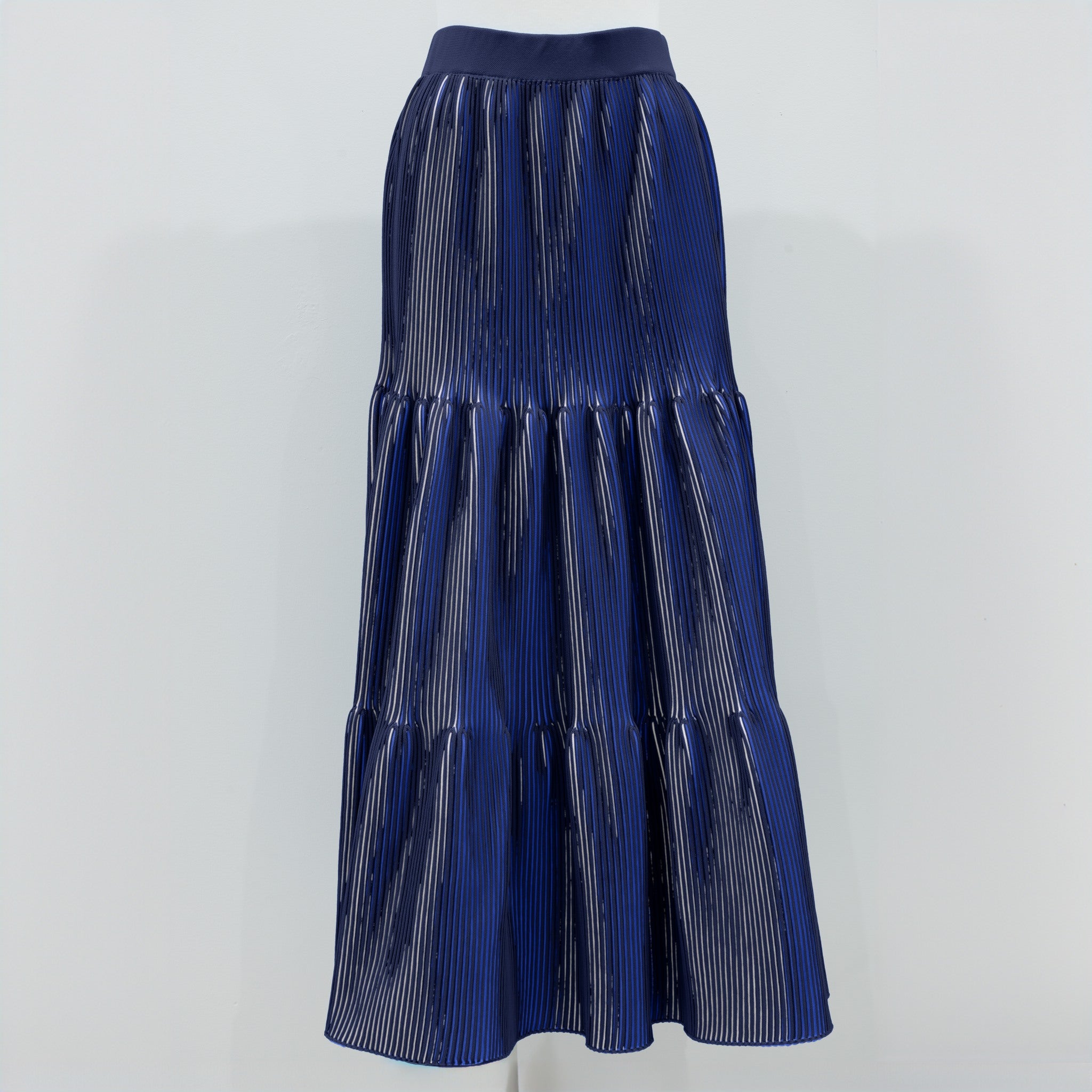 3D Pleats Skirt -Tiered-【Stock】