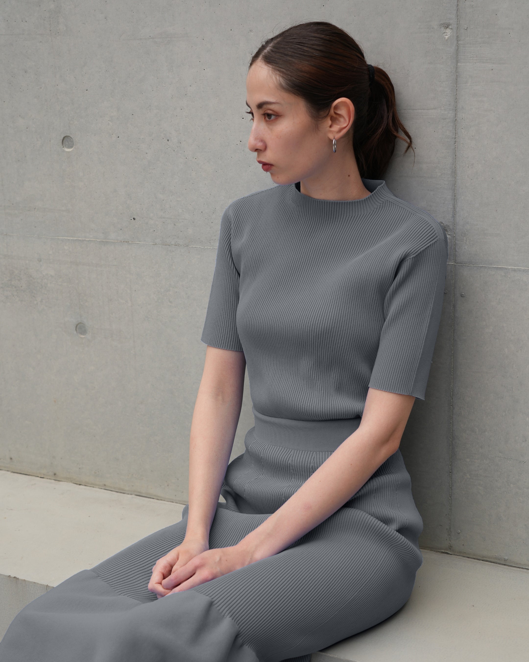 Short-sleeved pullover