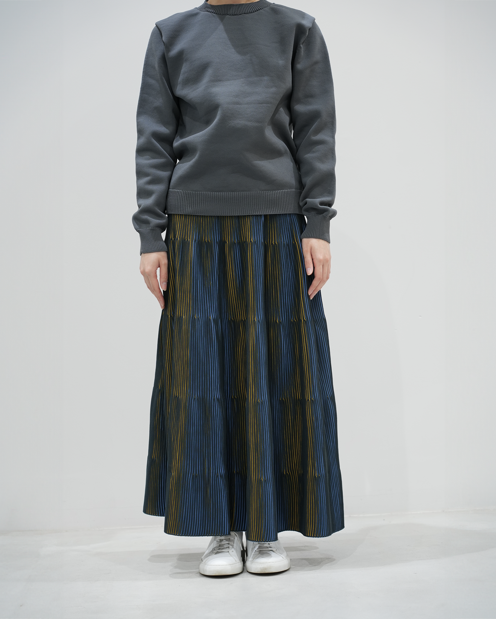 3D Pleats Skirt-Flare-【Order】