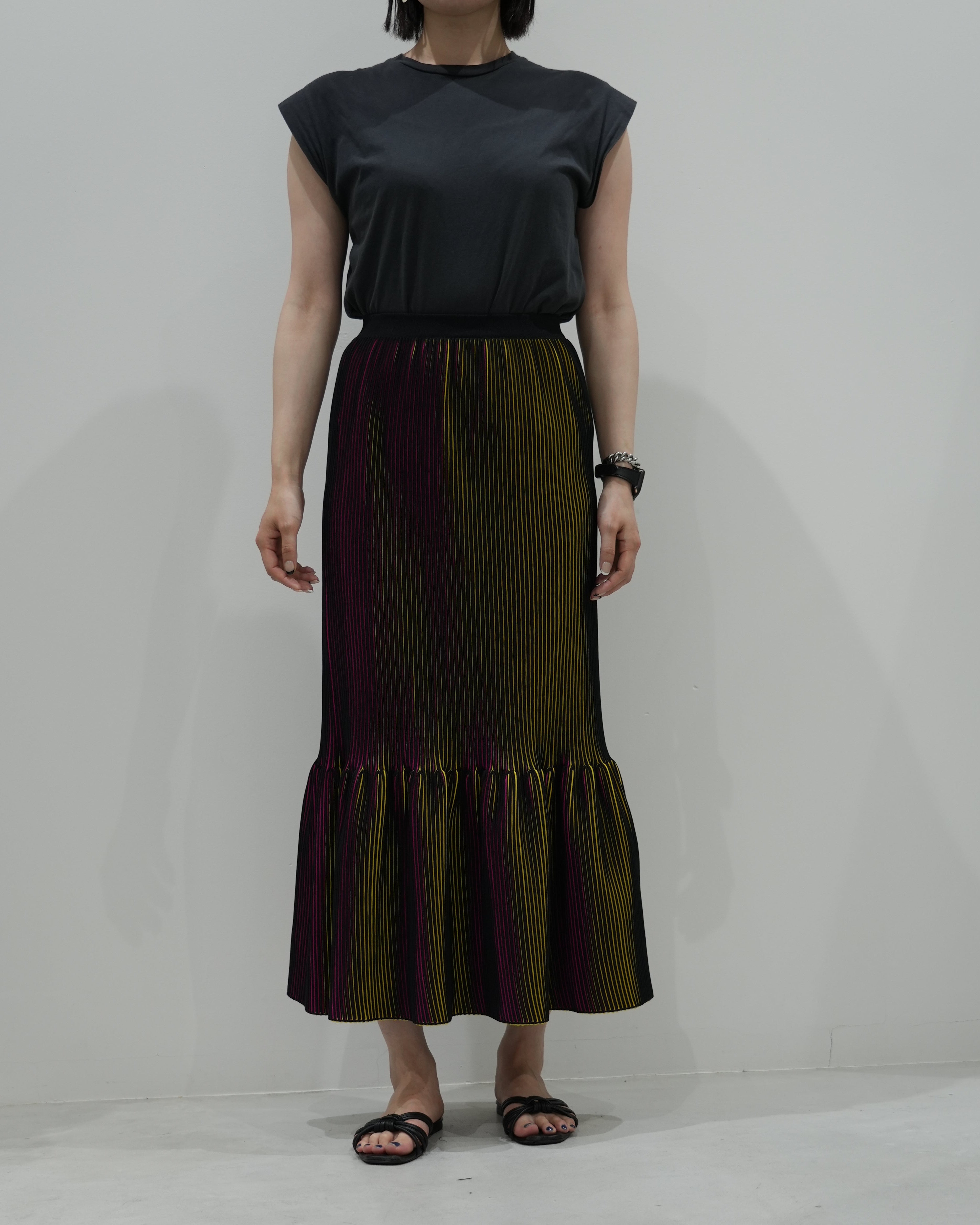 3D Pleats Skirt-Meamaid-【Order】