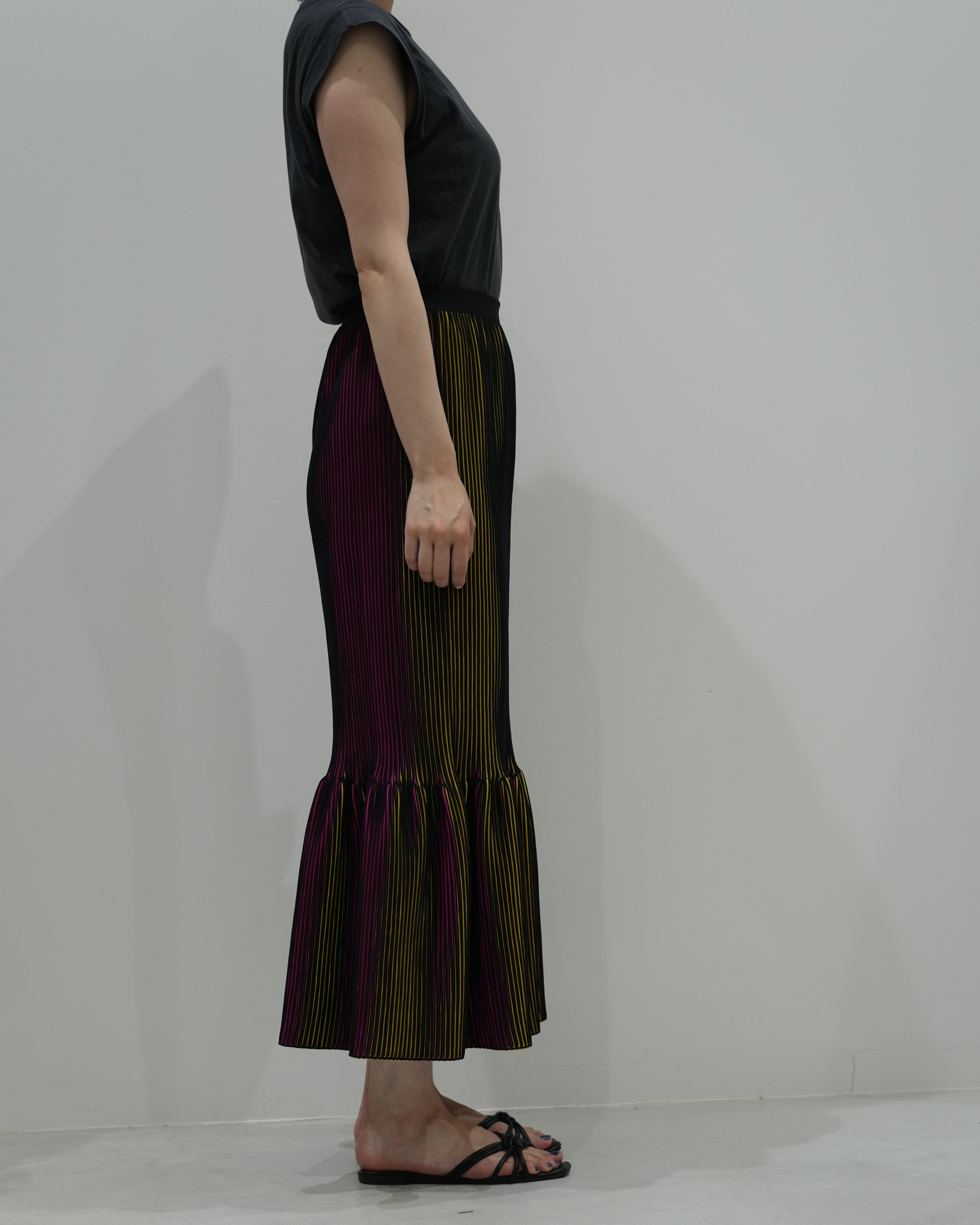3D Pleats Skirt-Meamaid-【Order】