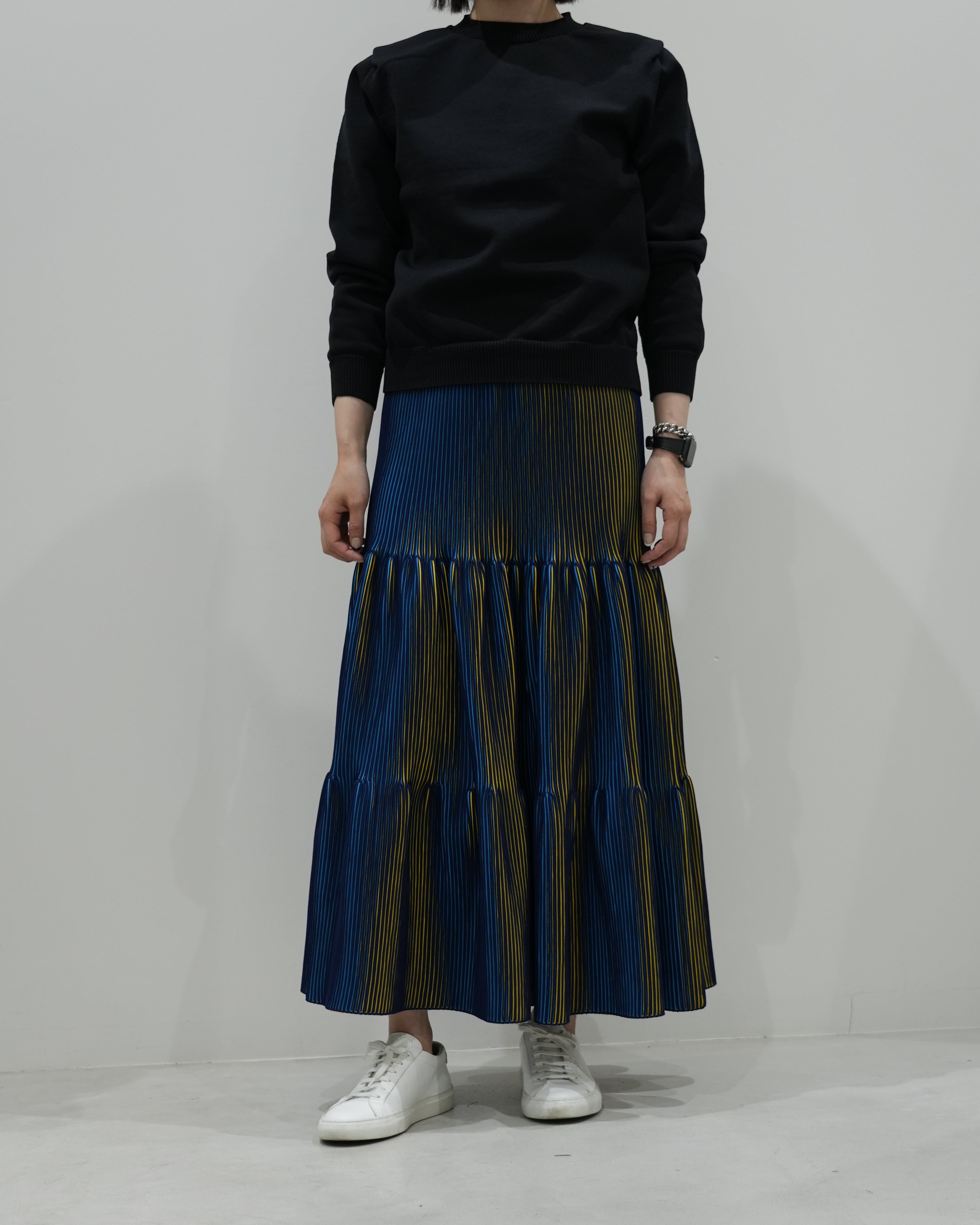 3D Pleats Skirt-Tiered-【Order】