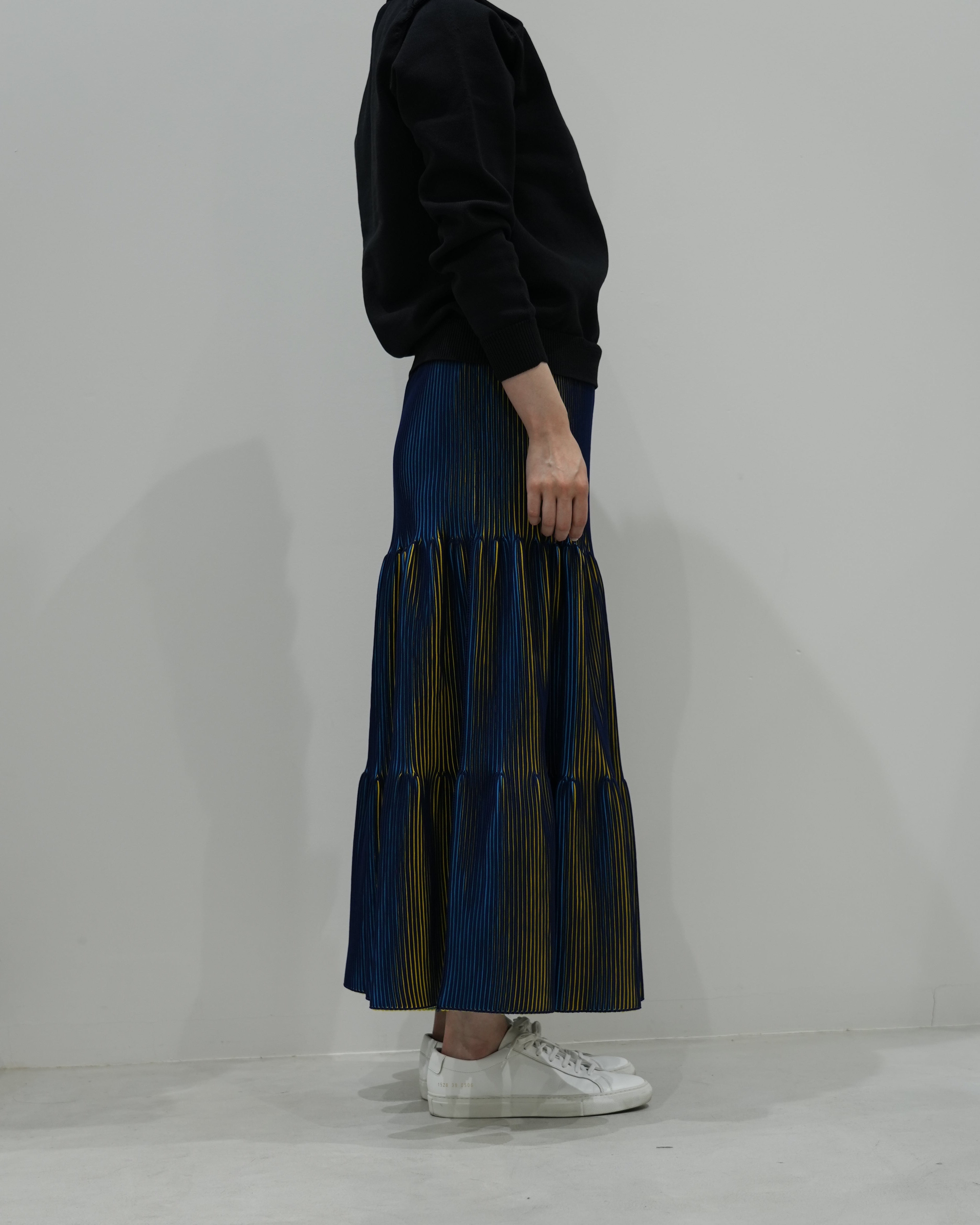 3D Pleats Skirt-Tiered-【Order】