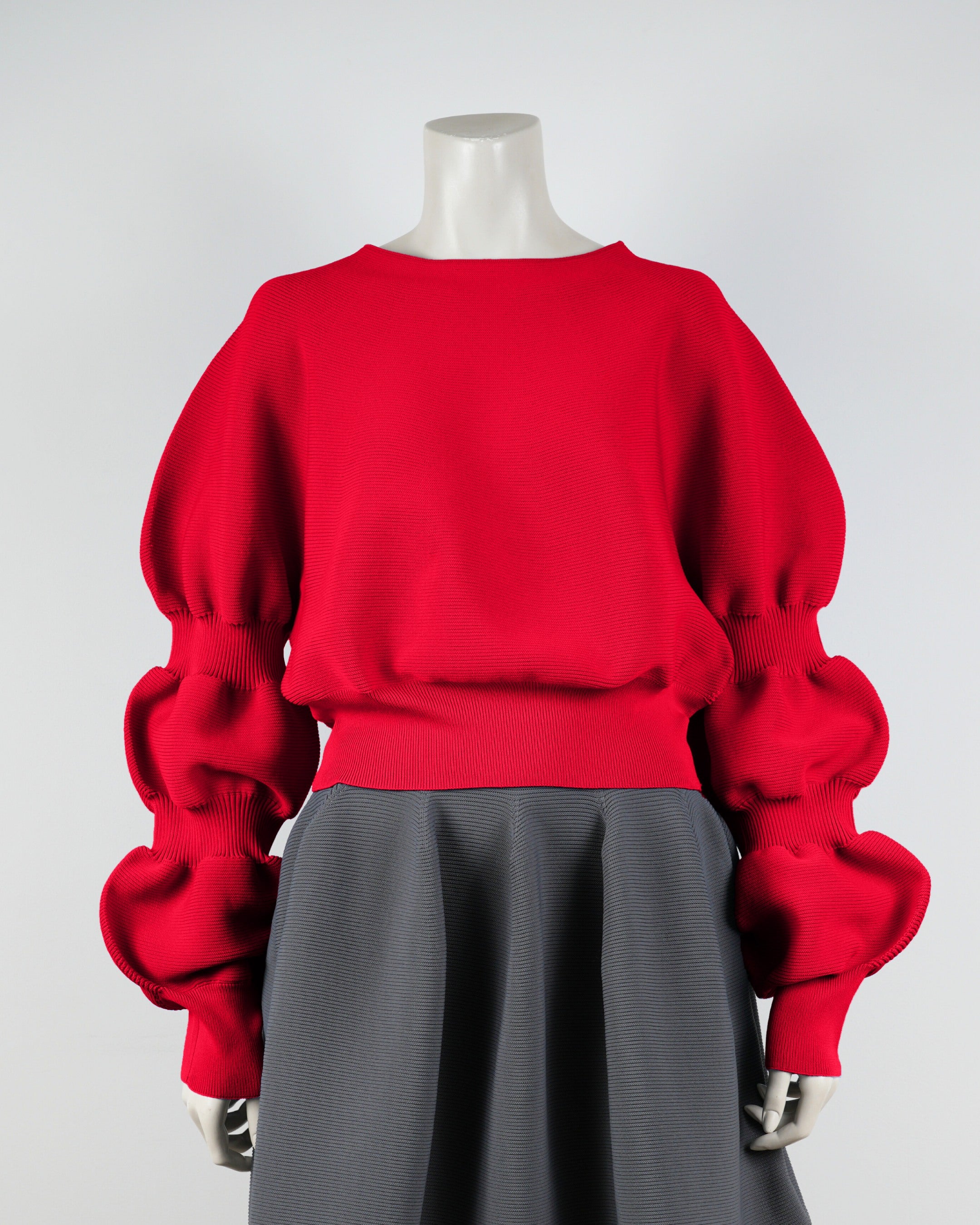 デザインスリーブプルオーバー