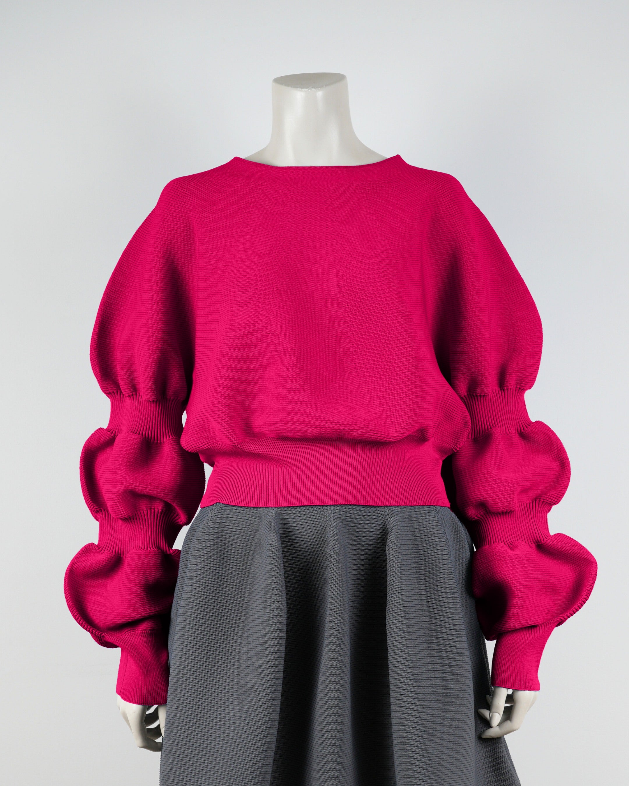 デザインスリーブプルオーバー