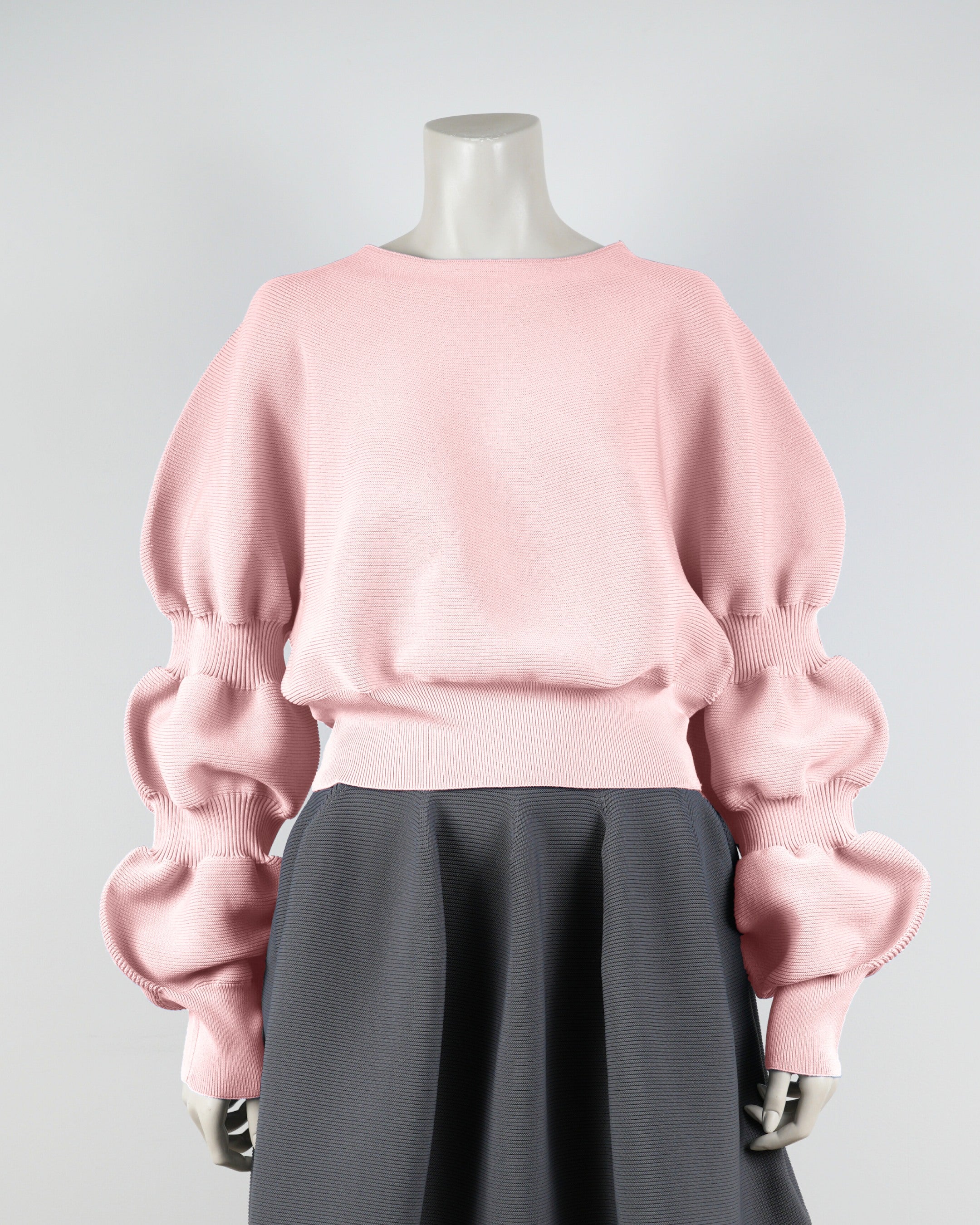 デザインスリーブプルオーバー