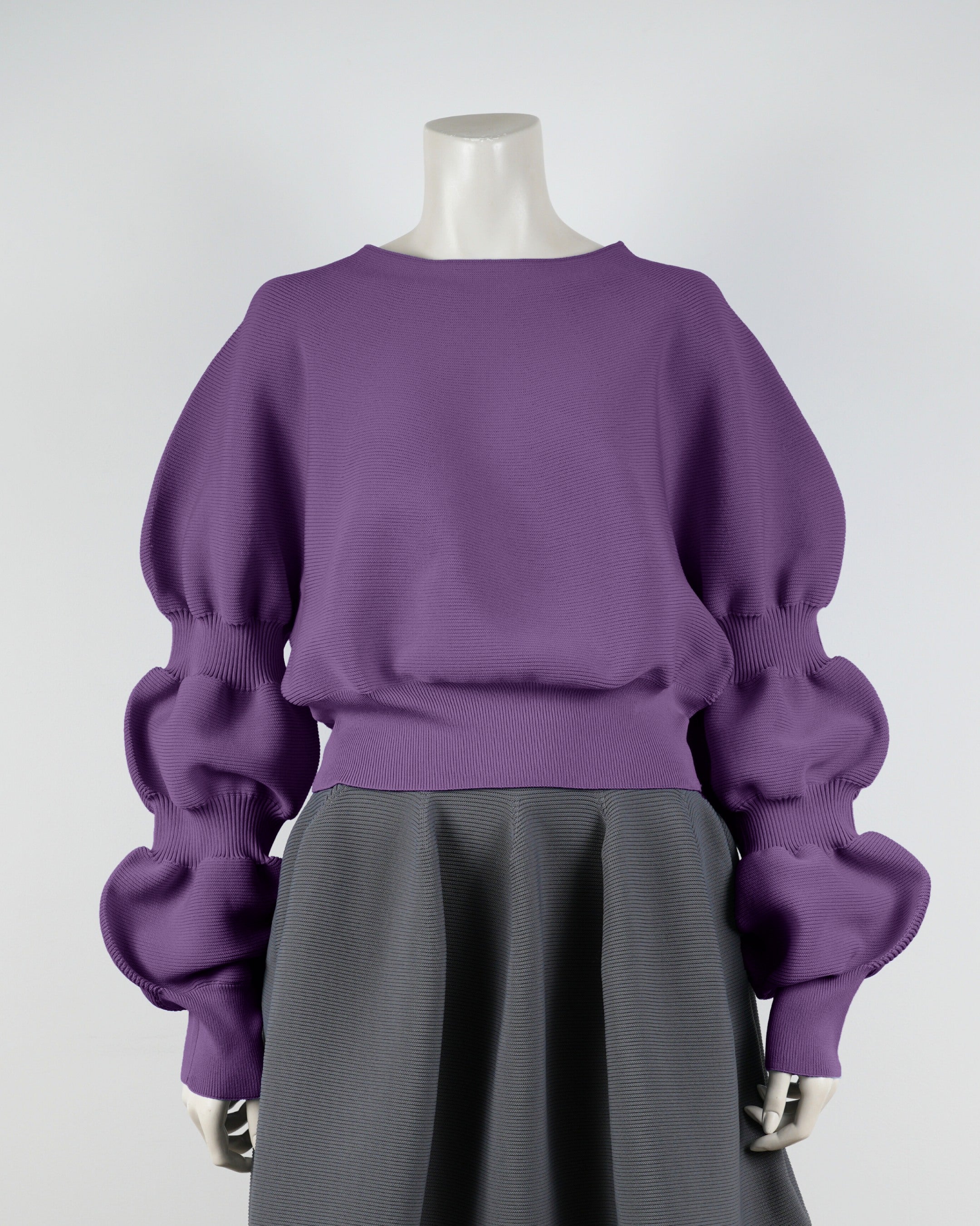 デザインスリーブプルオーバー