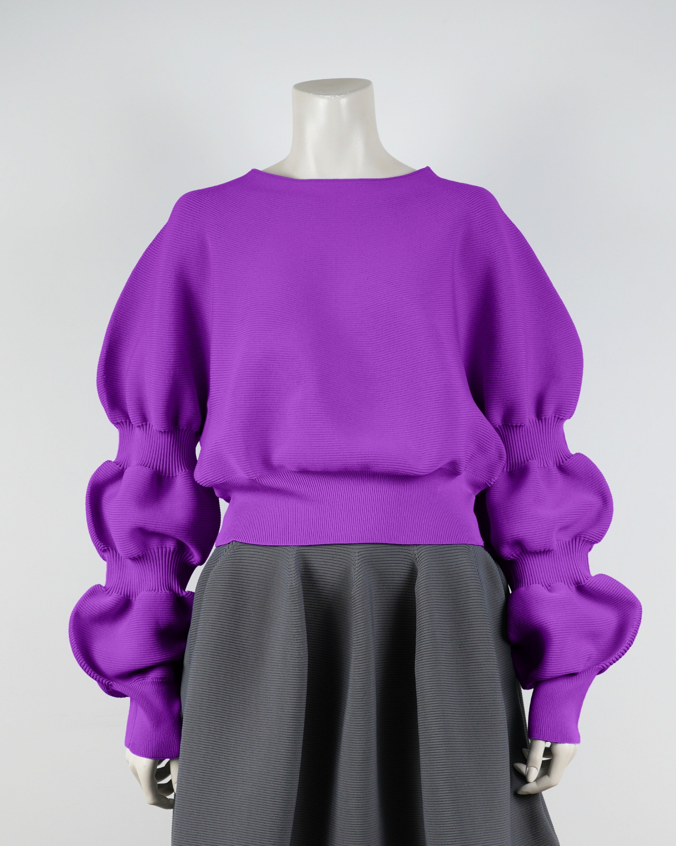 デザインスリーブプルオーバー