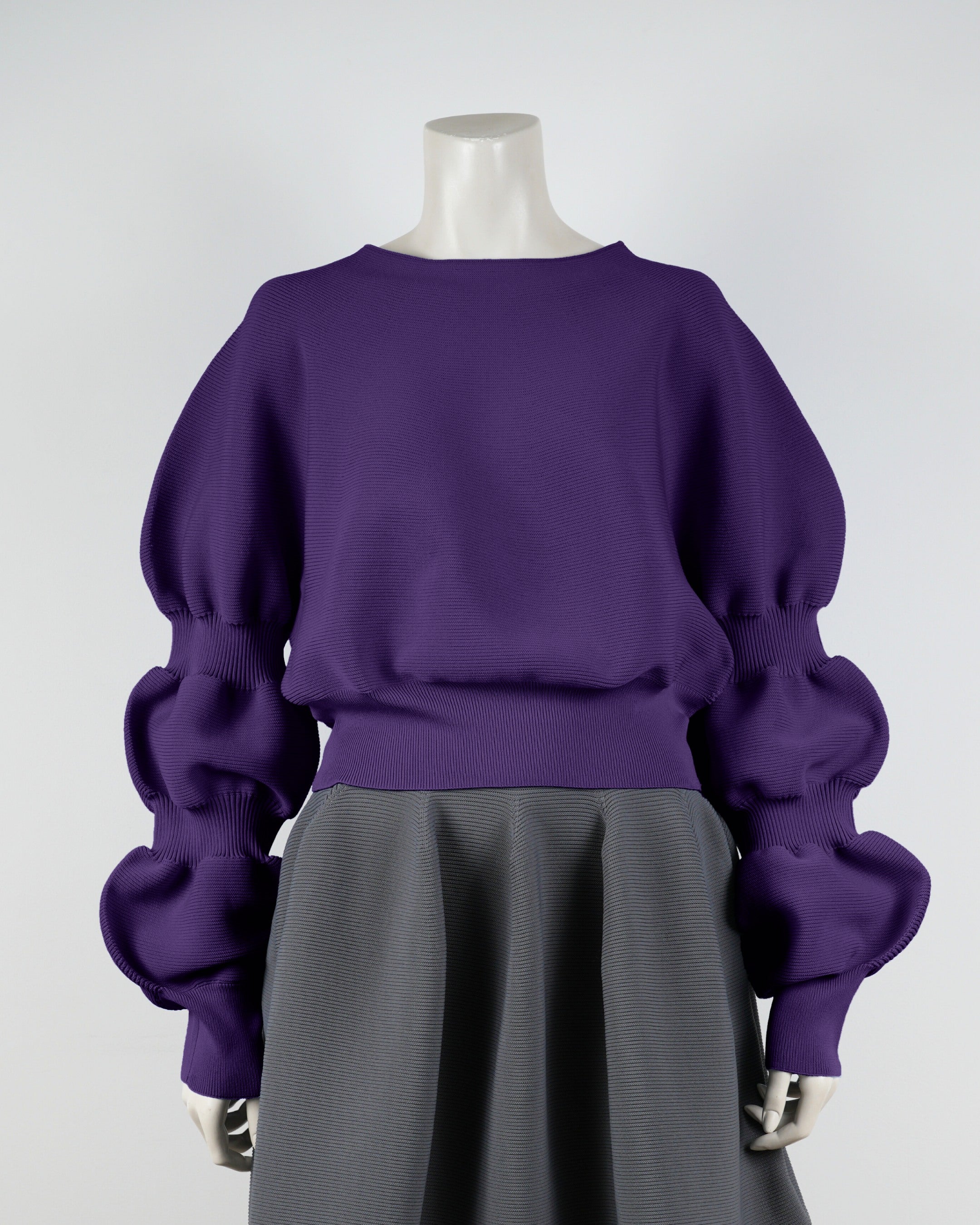 デザインスリーブプルオーバー