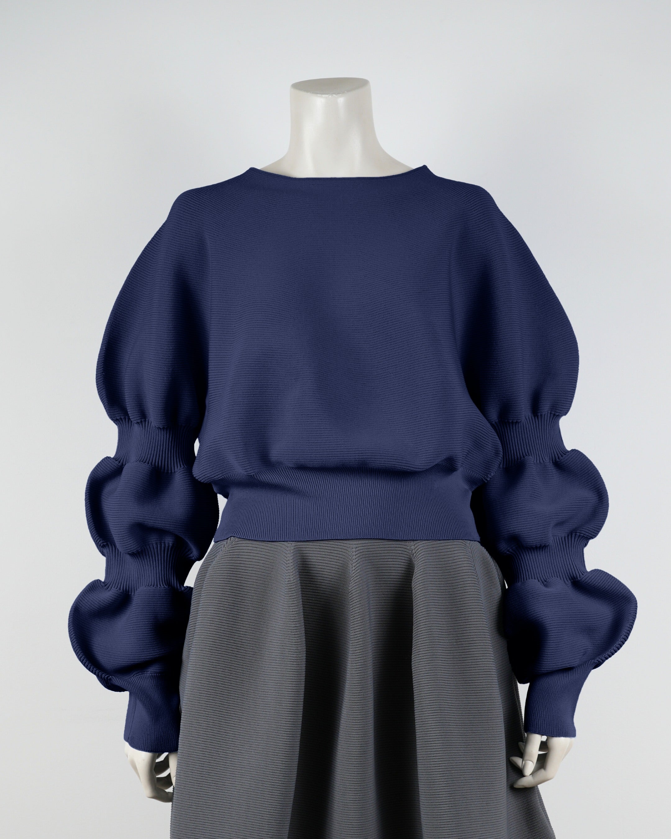 デザインスリーブプルオーバー