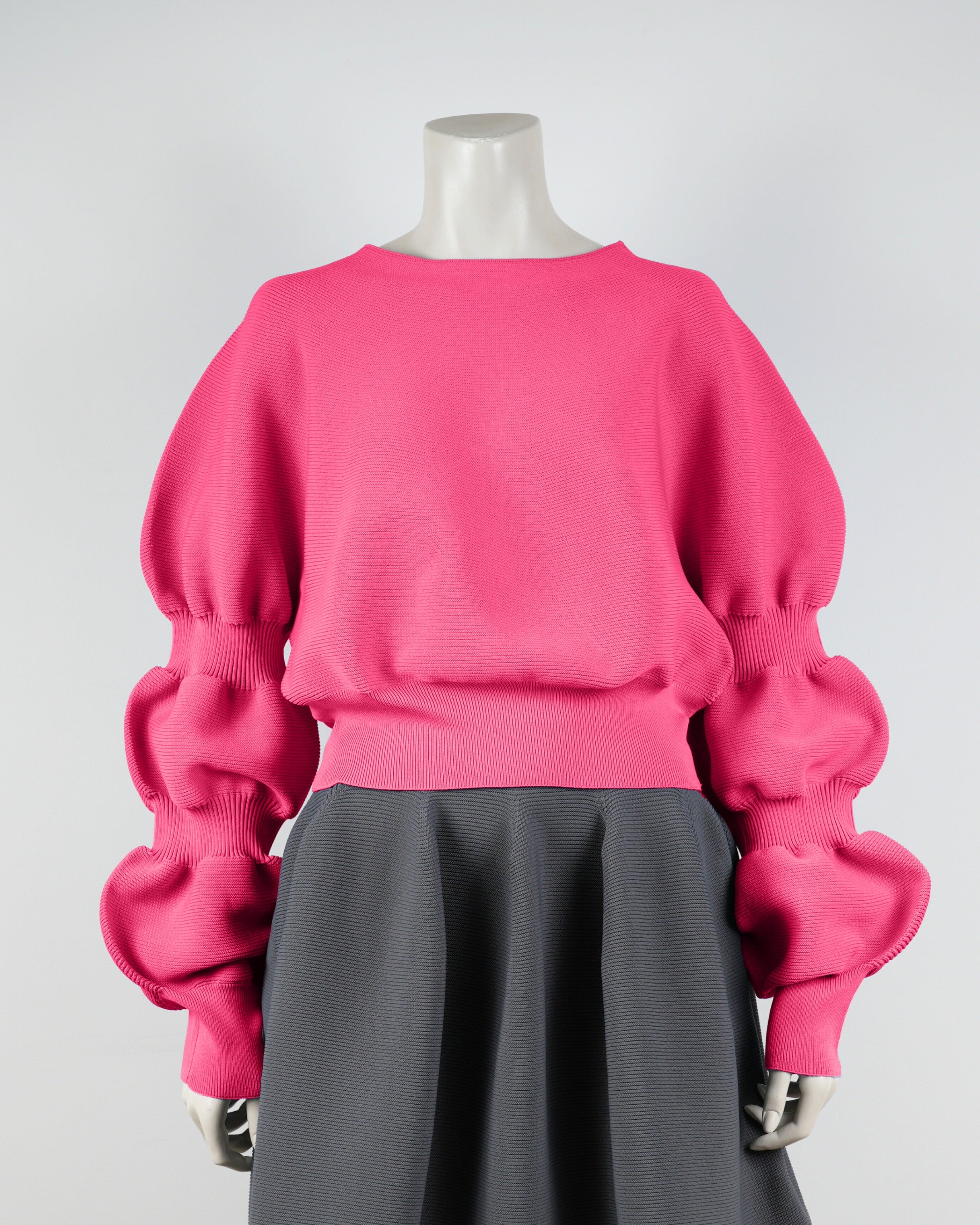 デザインスリーブプルオーバー