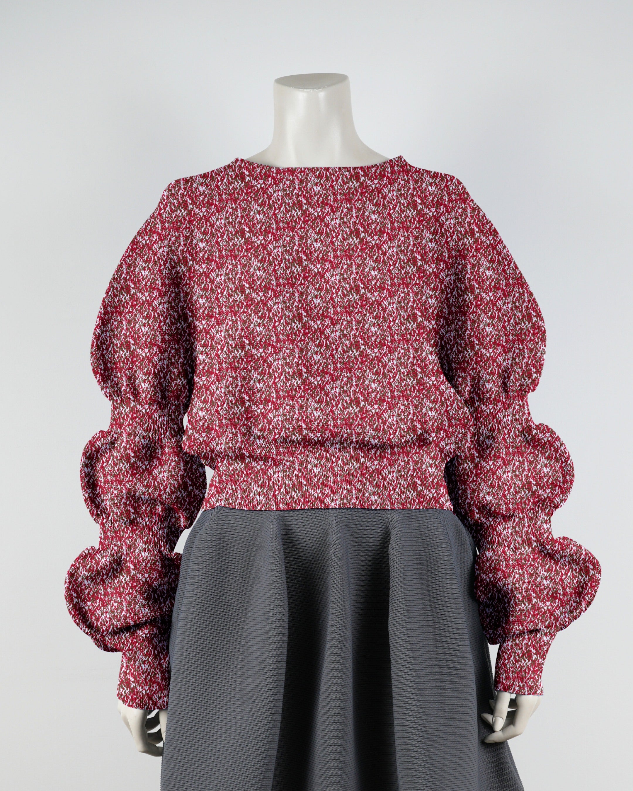 デザインスリーブプルオーバー