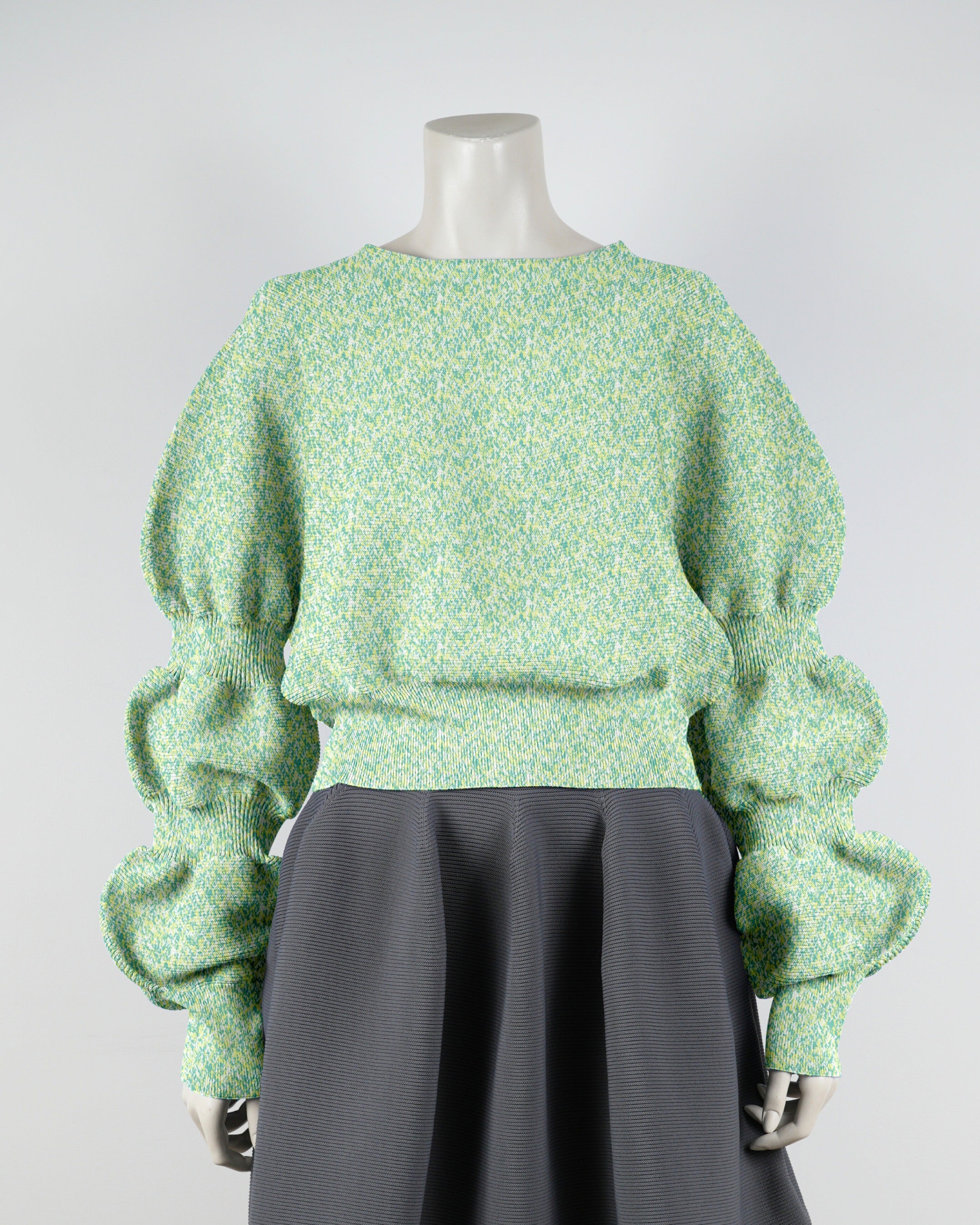 デザインスリーブプルオーバー