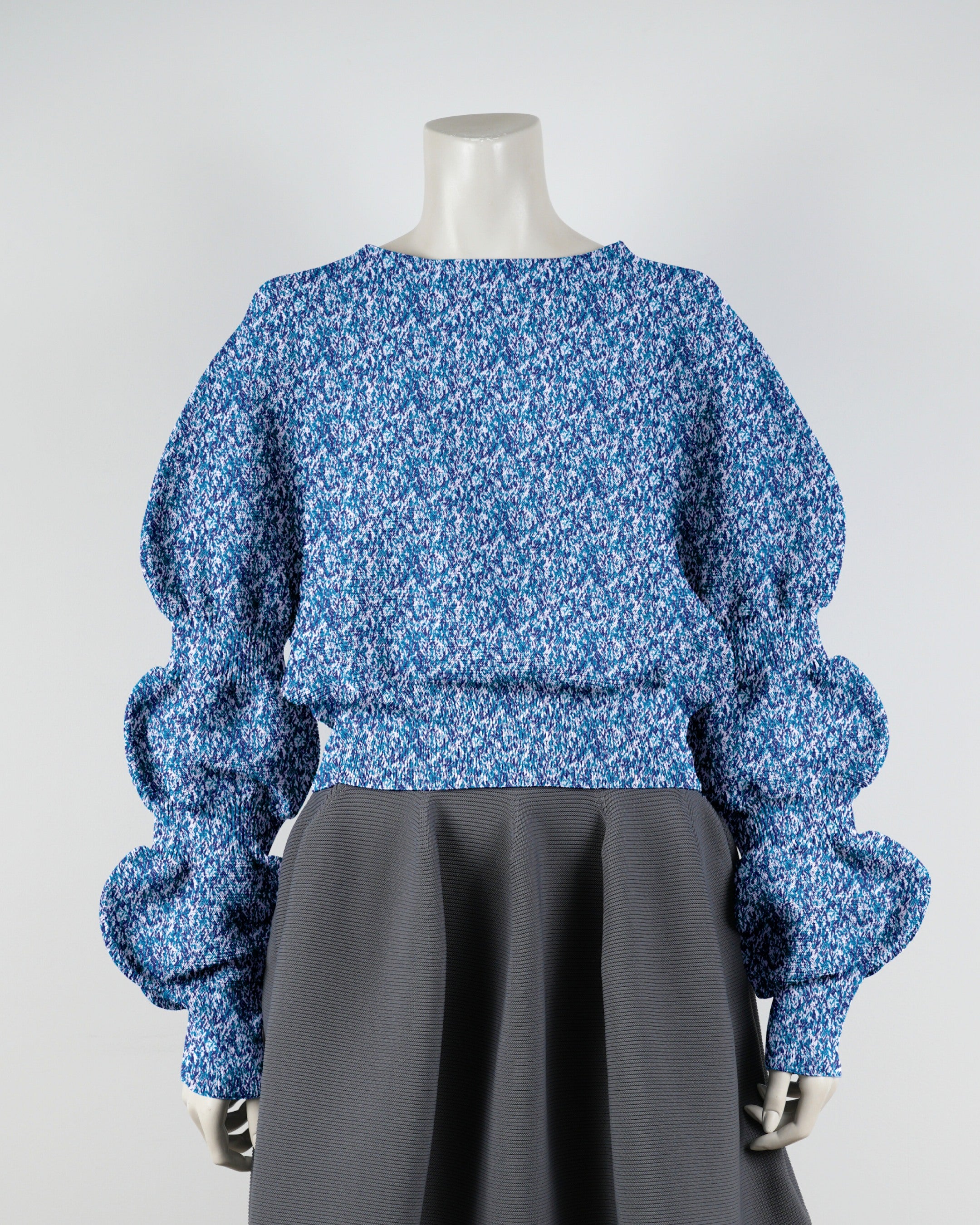 デザインスリーブプルオーバー