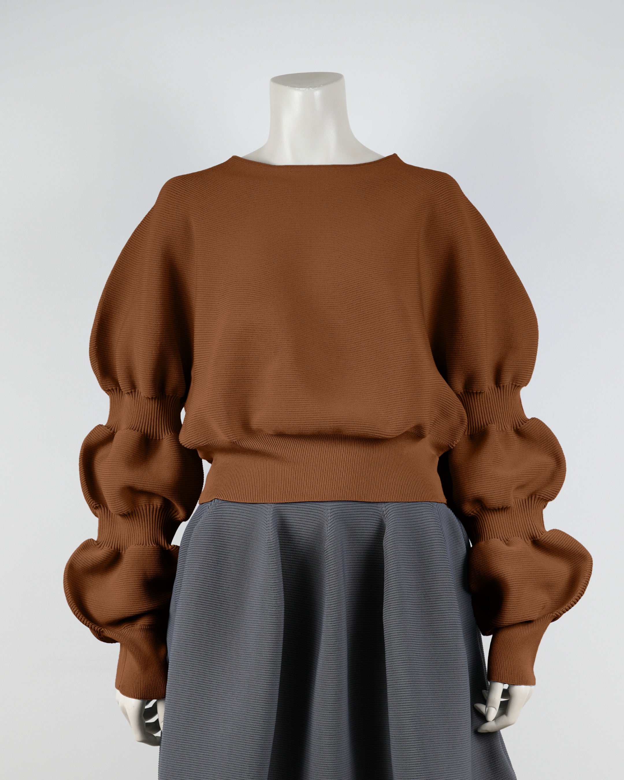 デザインスリーブプルオーバー