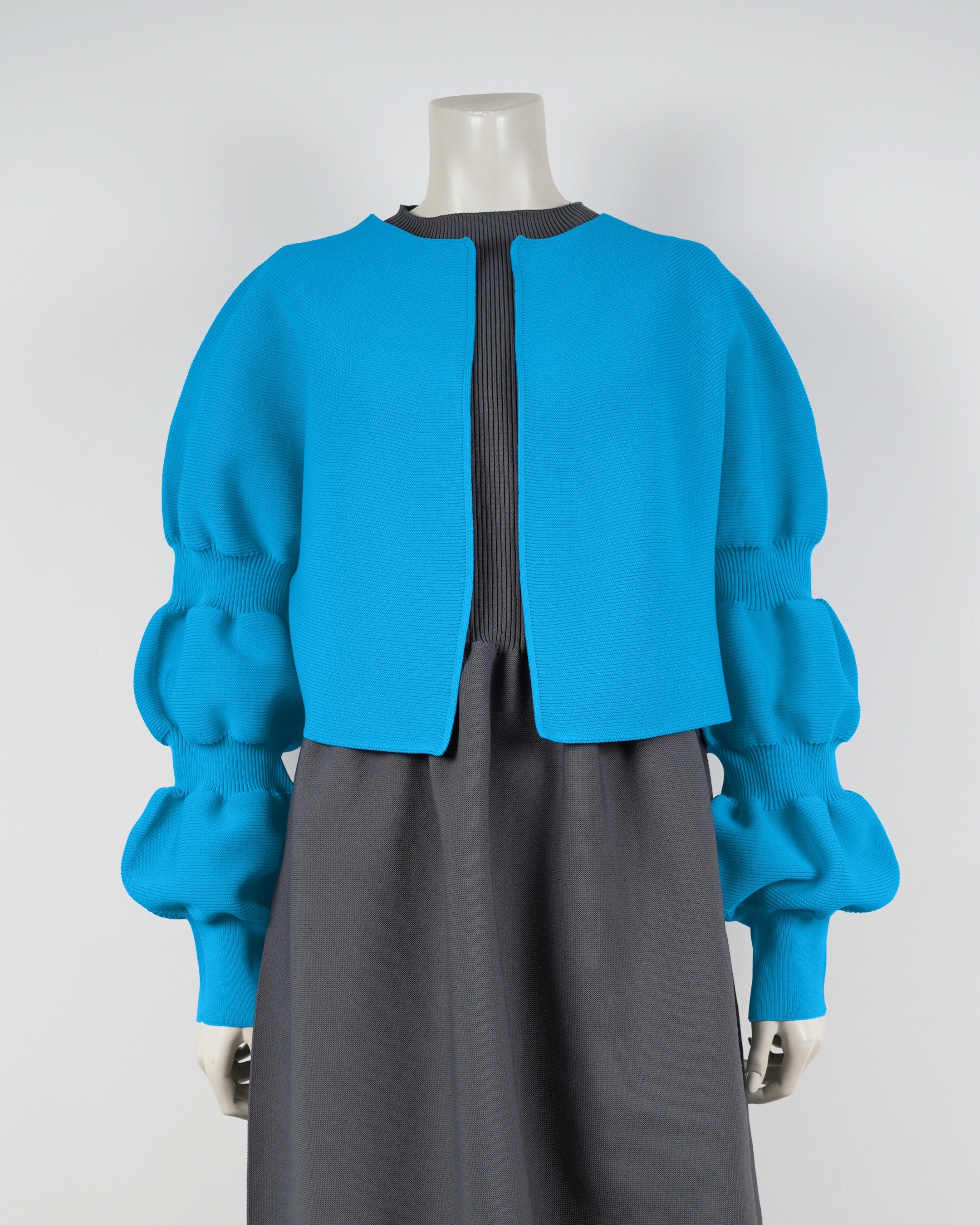 【NEW】デザインスリーブカーディガン