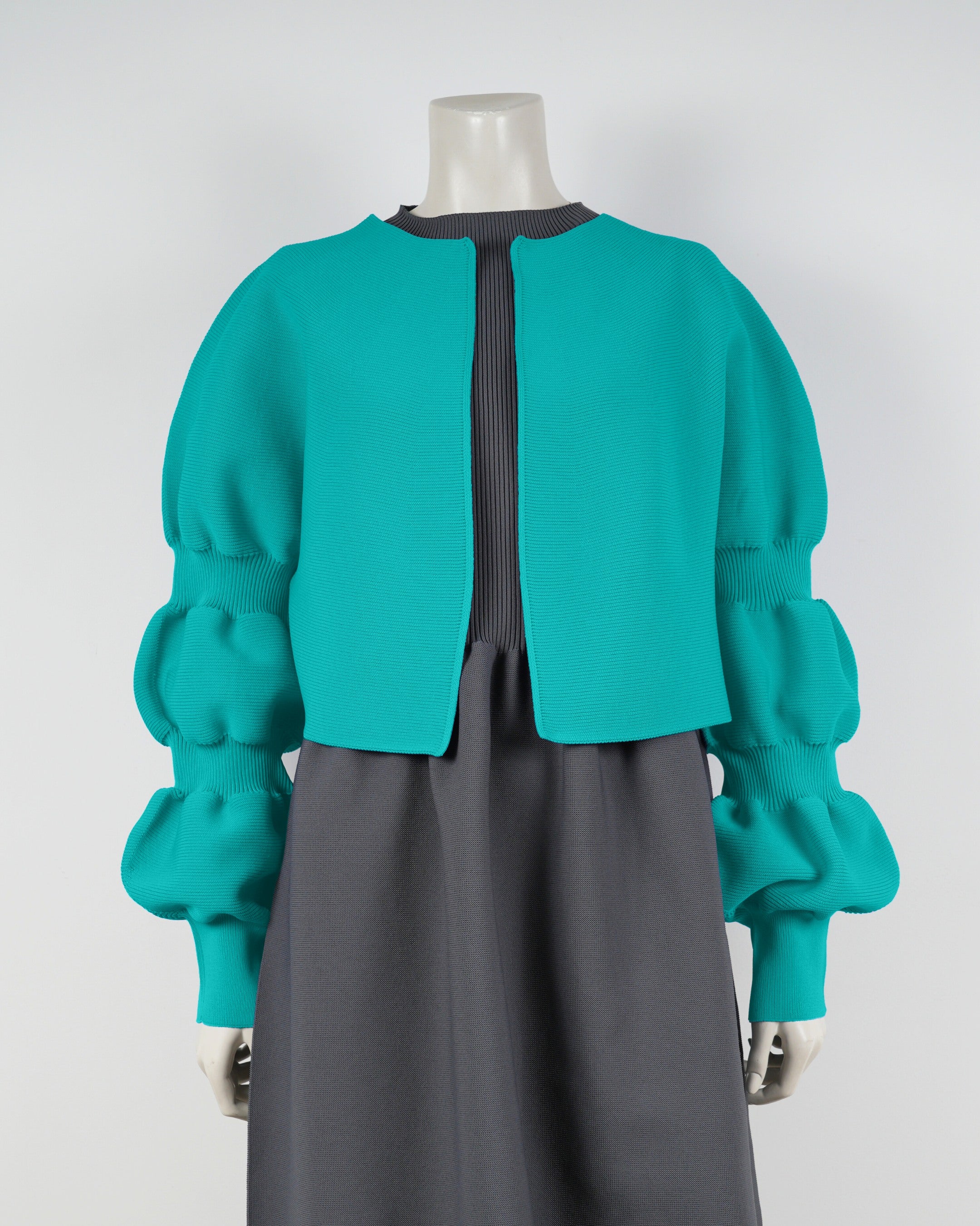 【NEW】デザインスリーブカーディガン