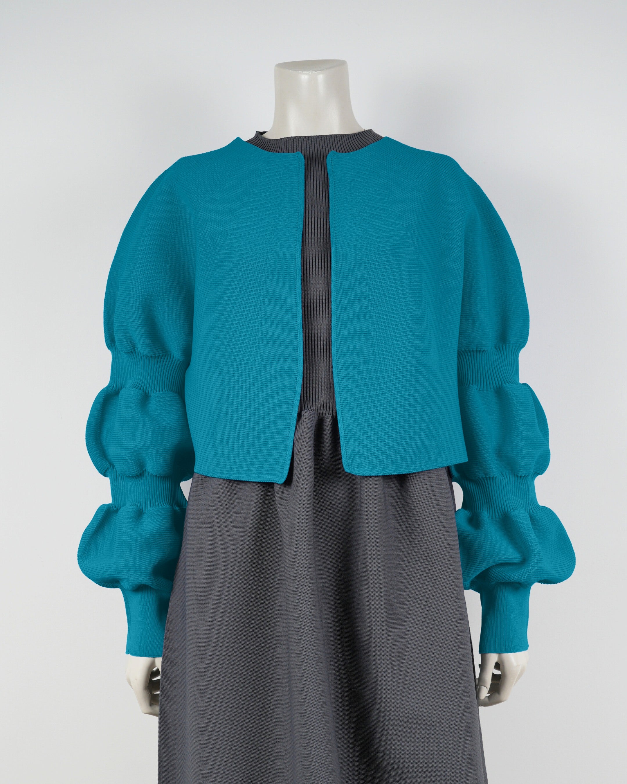 【NEW】デザインスリーブカーディガン