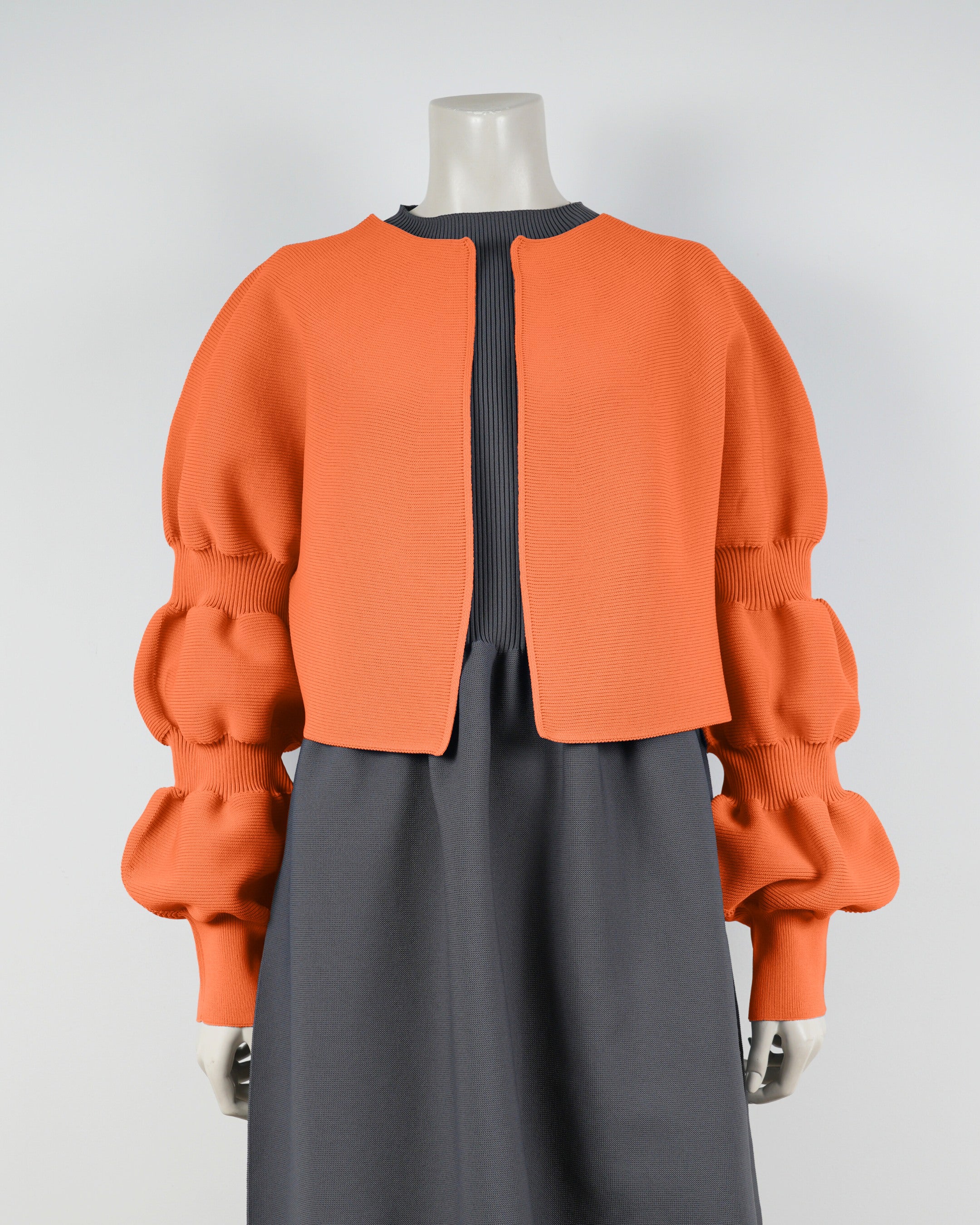 【NEW】デザインスリーブカーディガン