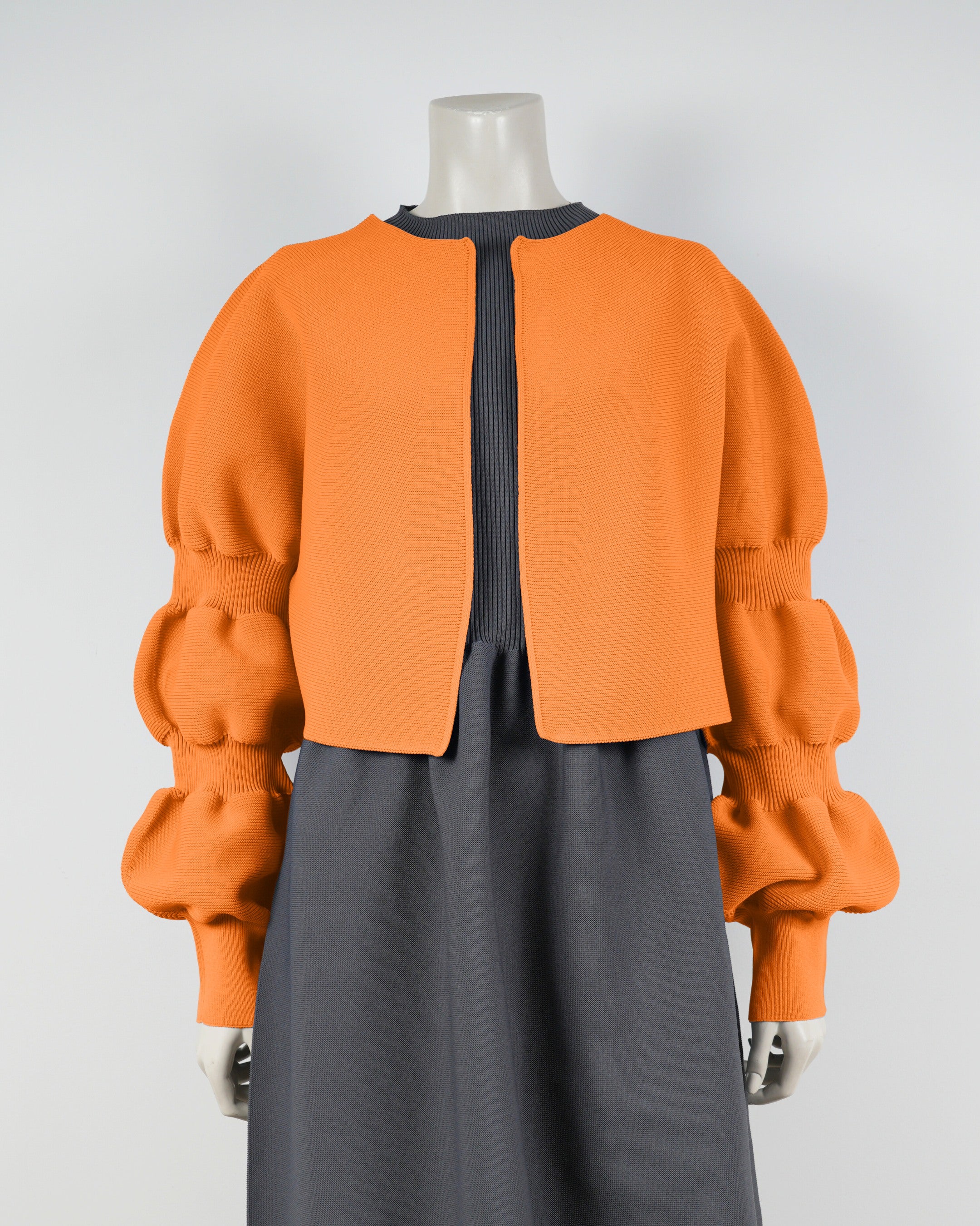 【NEW】デザインスリーブカーディガン