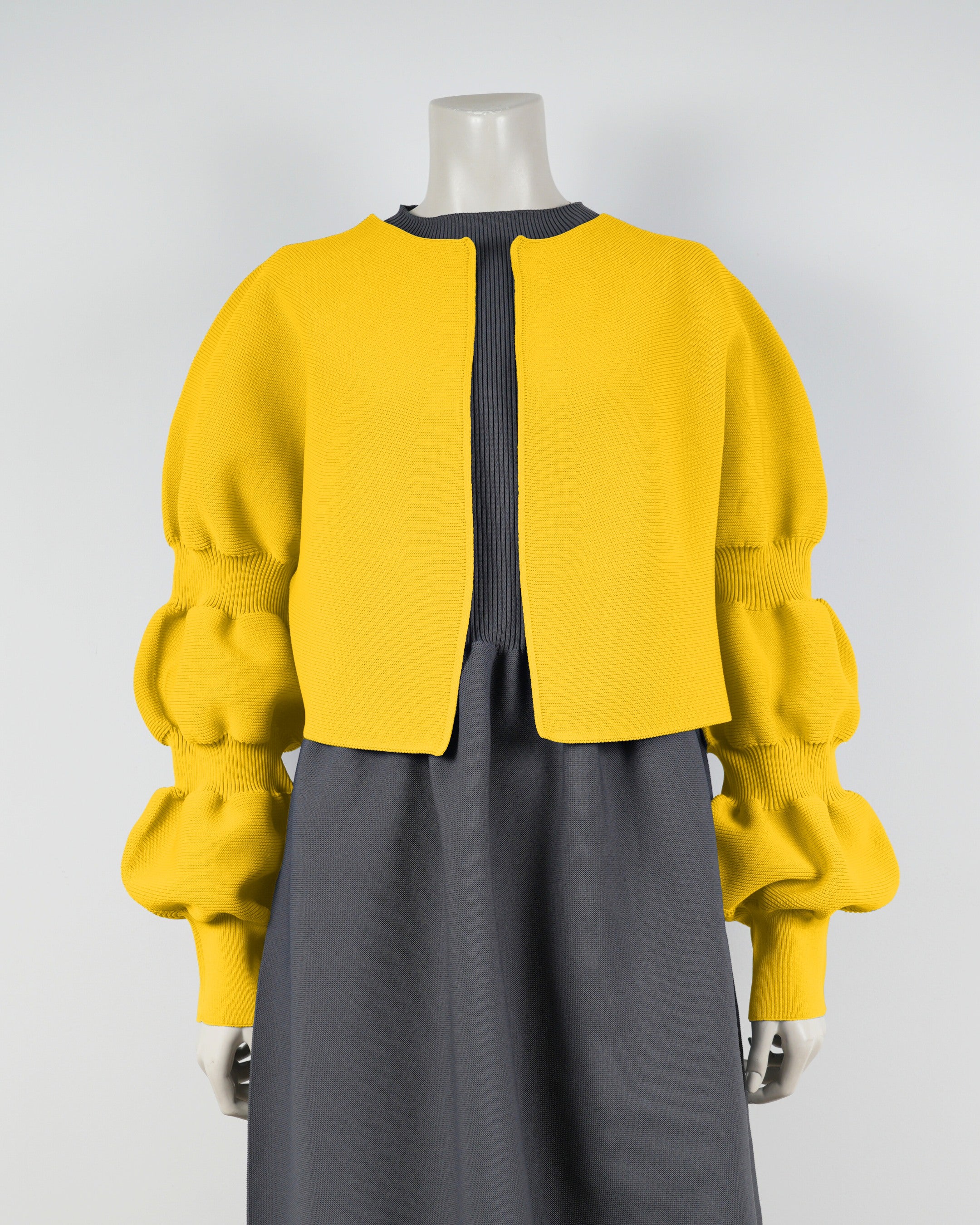 【NEW】デザインスリーブカーディガン