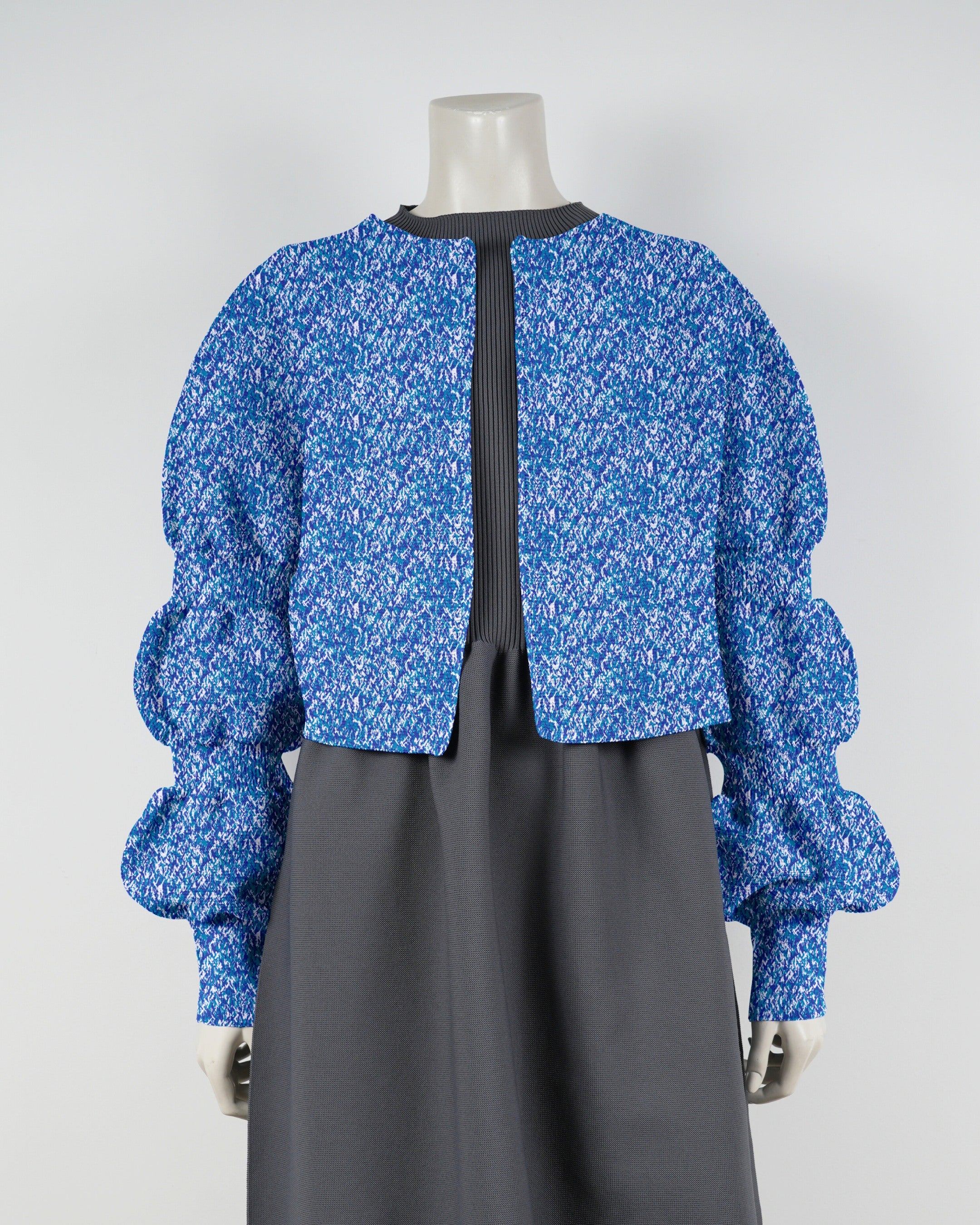 【NEW】デザインスリーブカーディガン