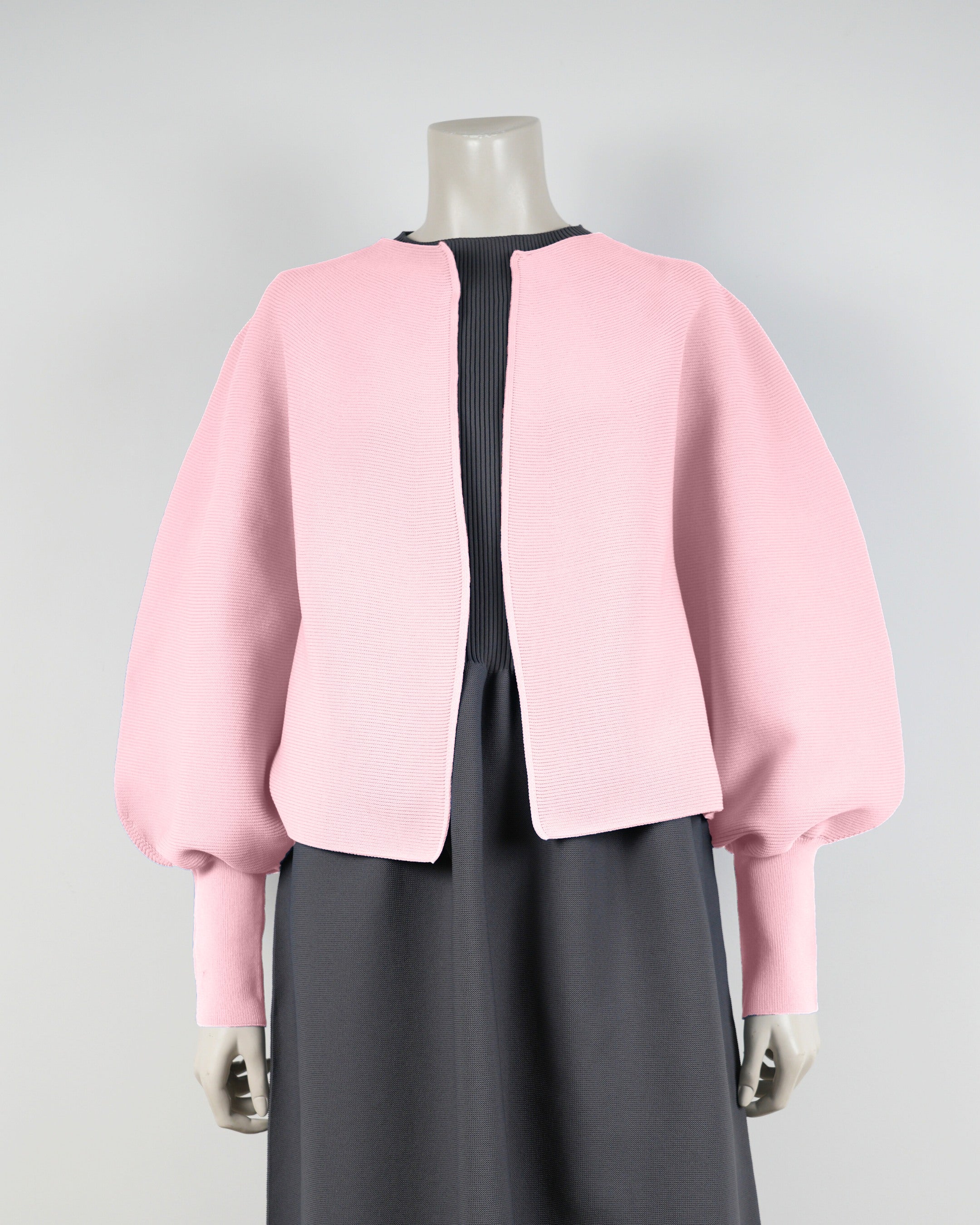 【NEW】長袖ガーターカーディガン