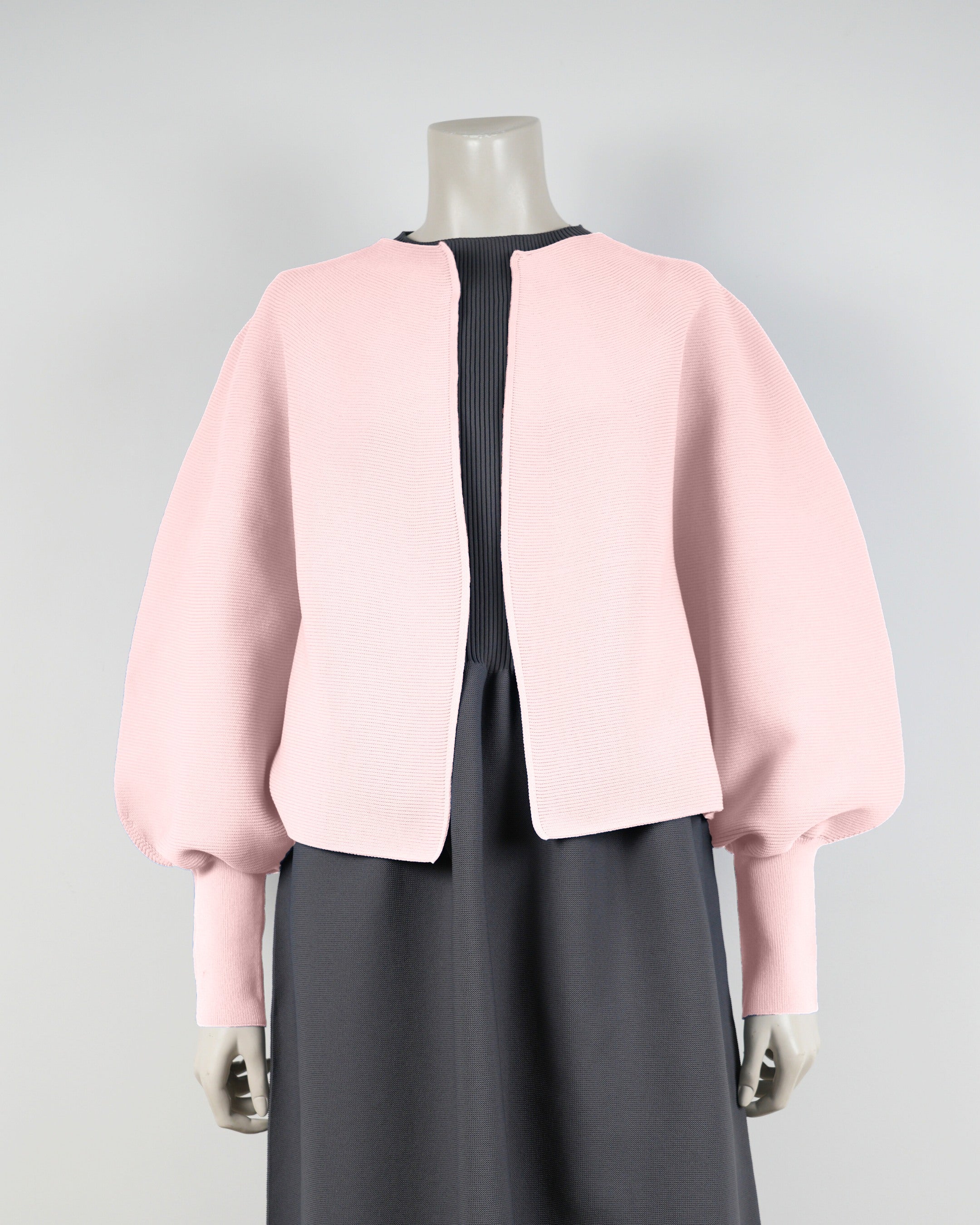 【NEW】長袖ガーターカーディガン