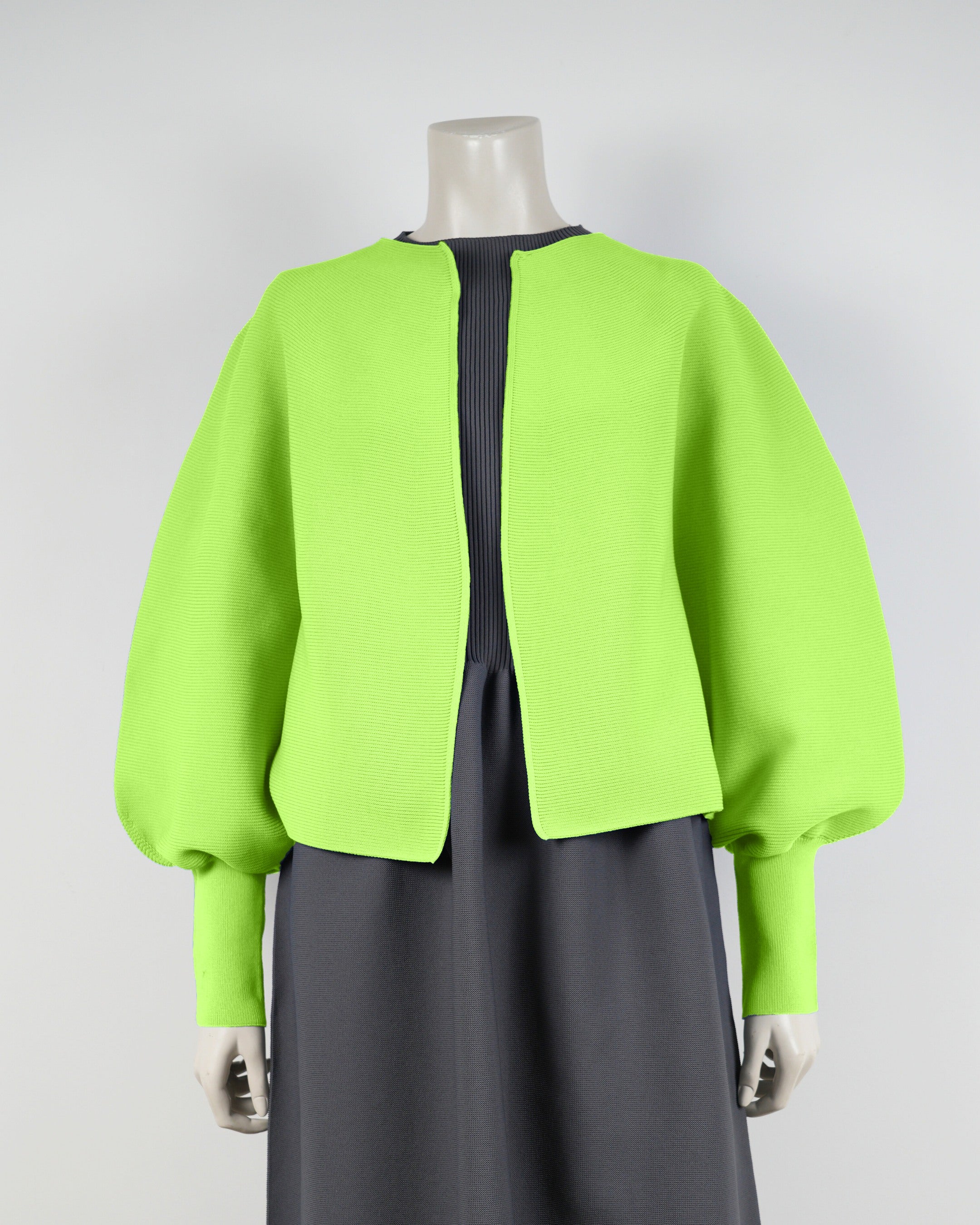 【NEW】長袖ガーターカーディガン