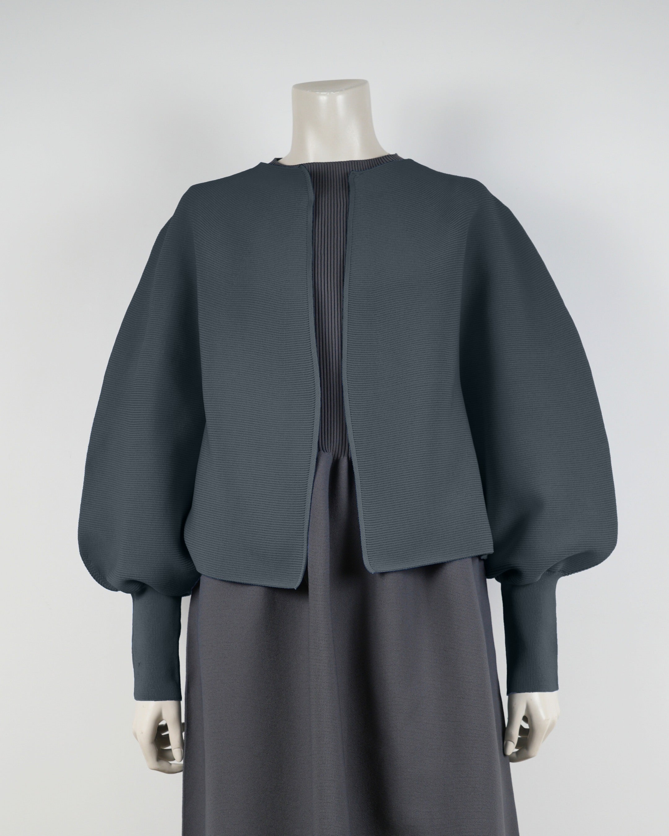 【NEW】長袖ガーターカーディガン