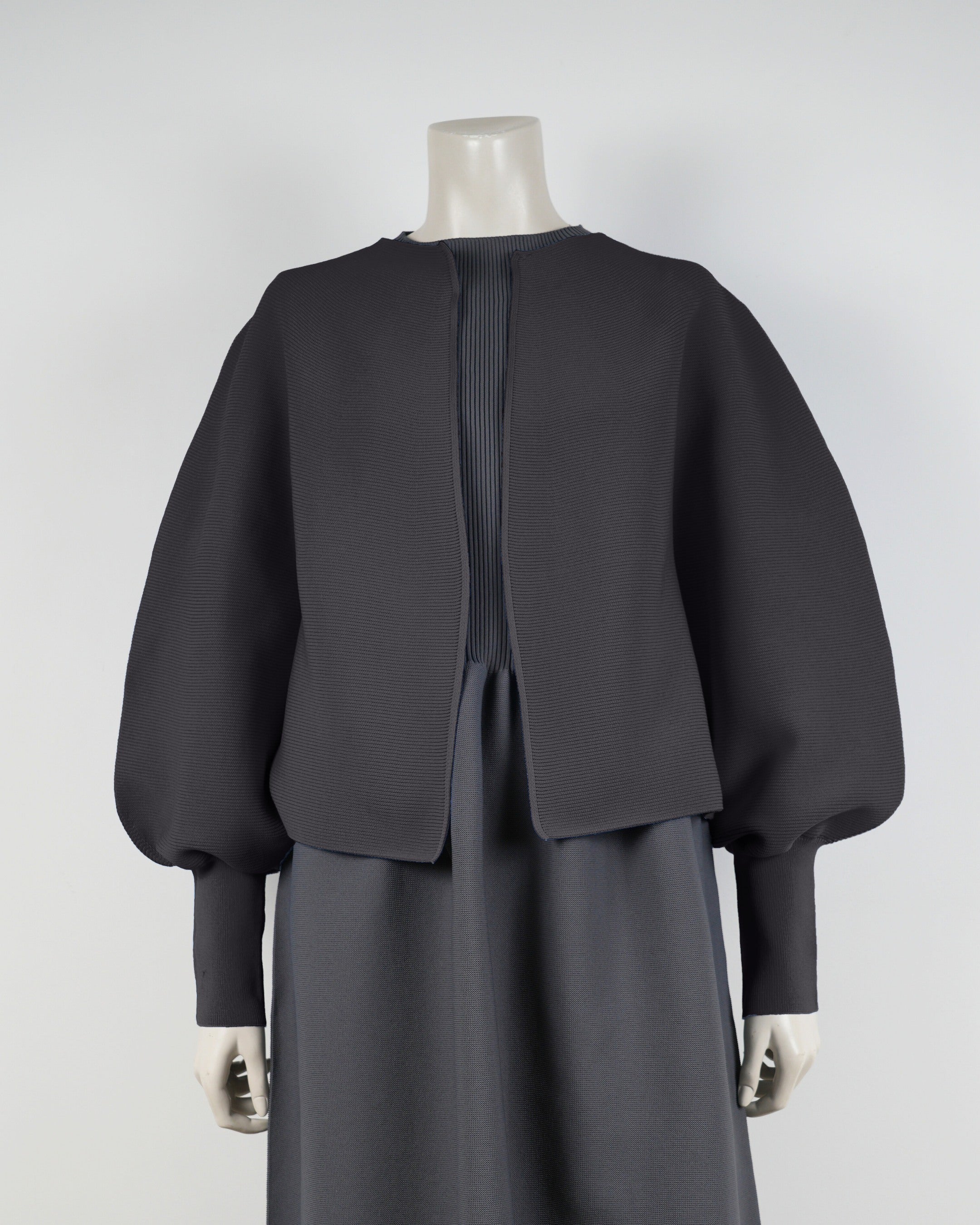 【NEW】長袖ガーターカーディガン