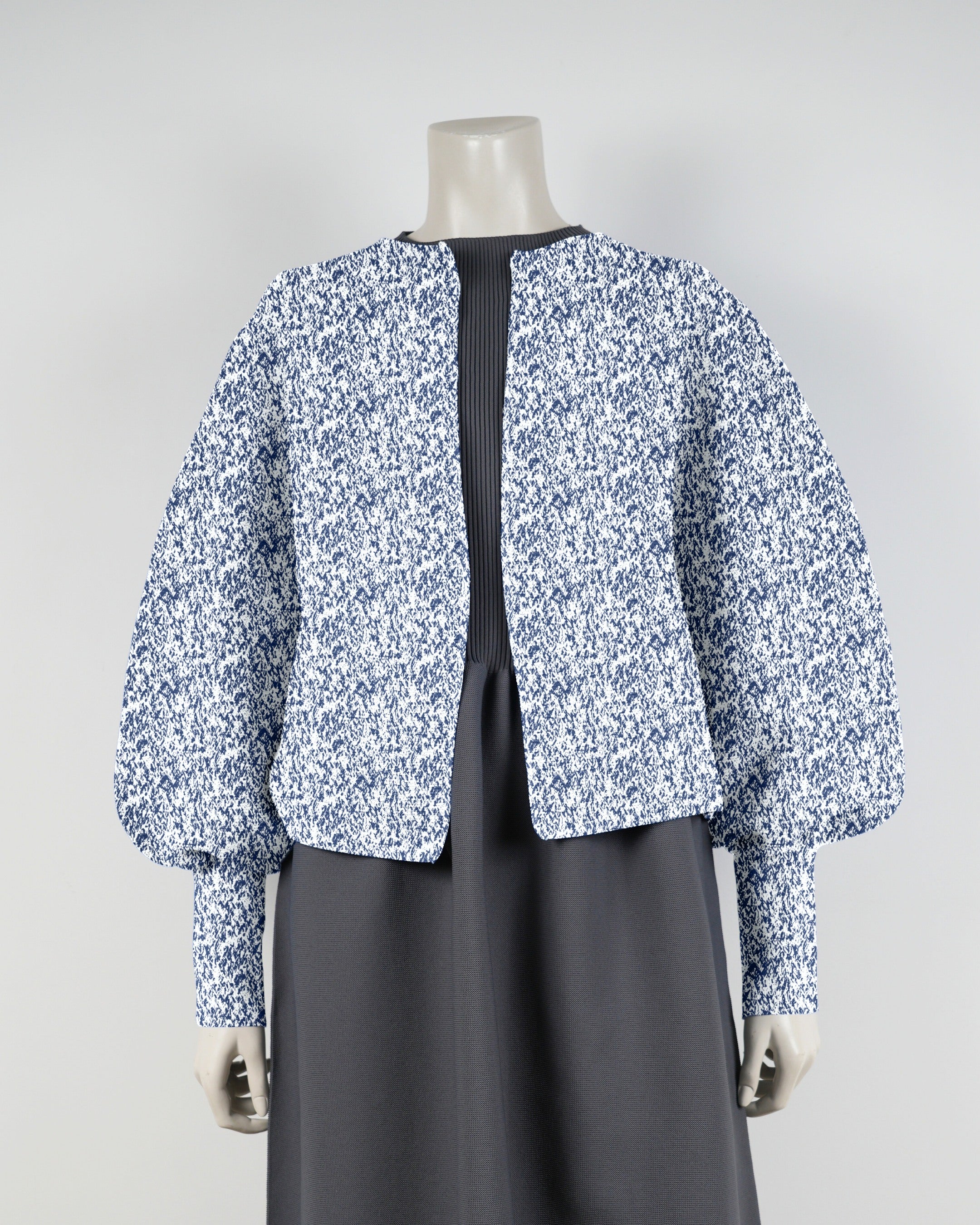 【NEW】長袖ガーターカーディガン