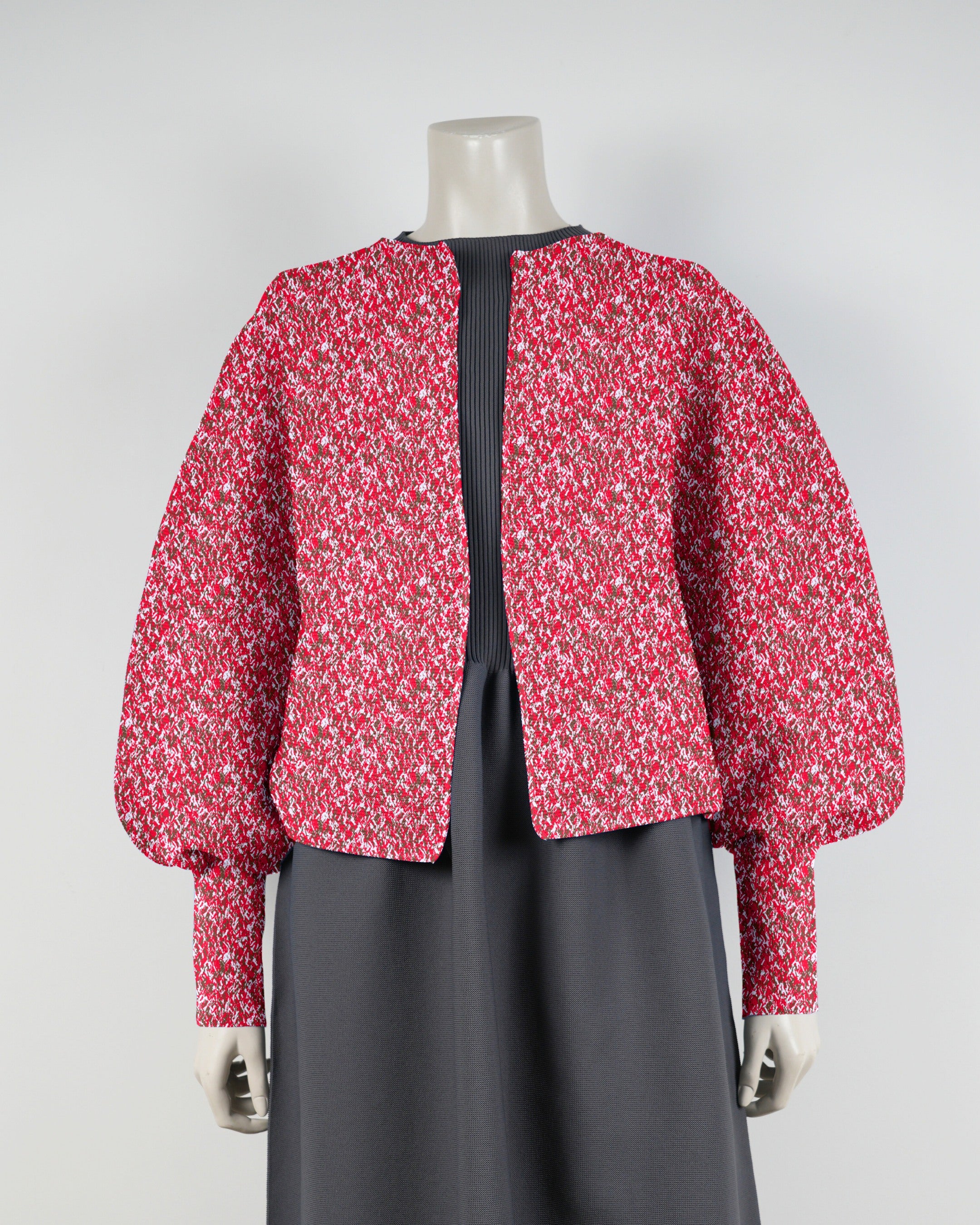 【NEW】長袖ガーターカーディガン