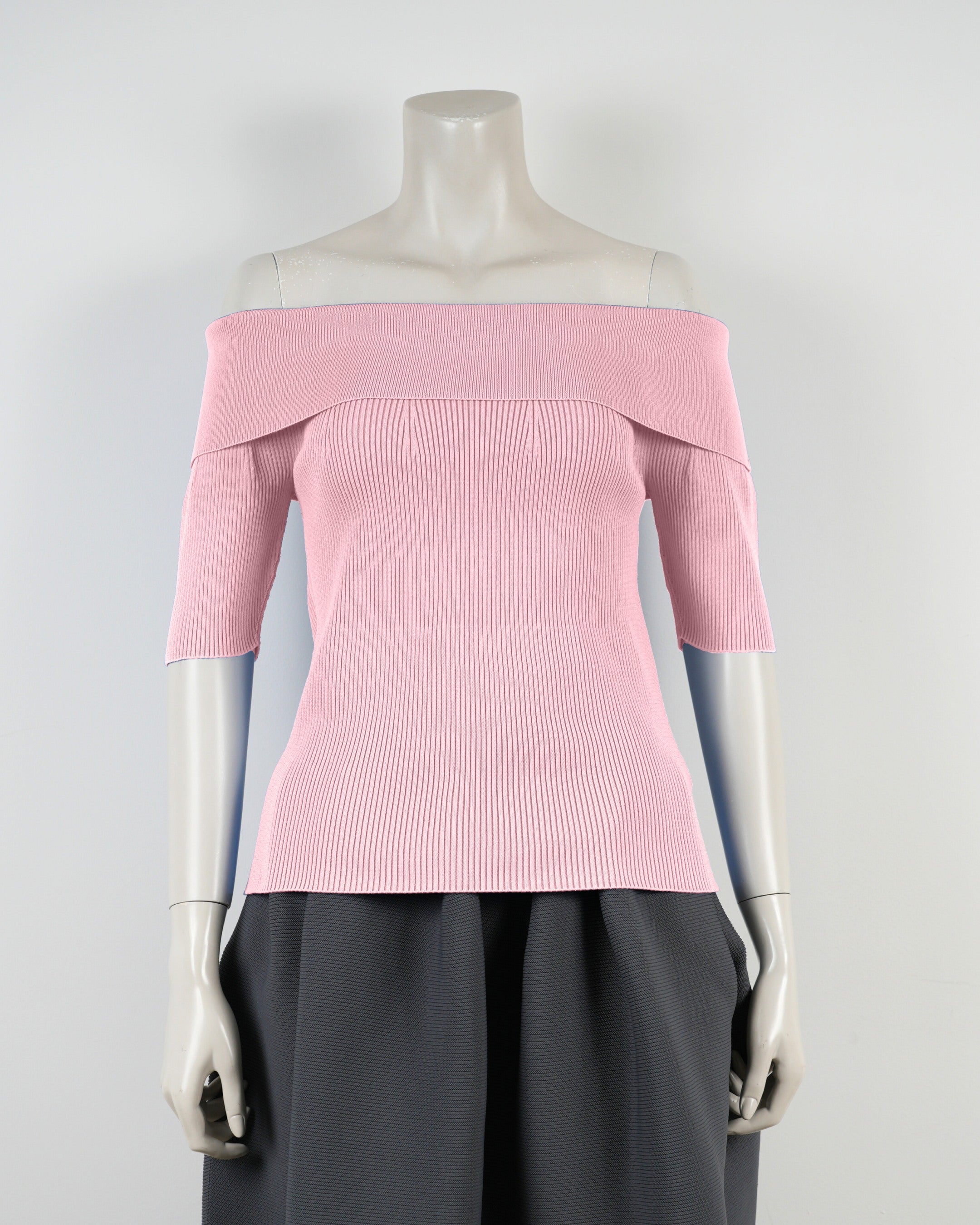 半袖オフショルダー