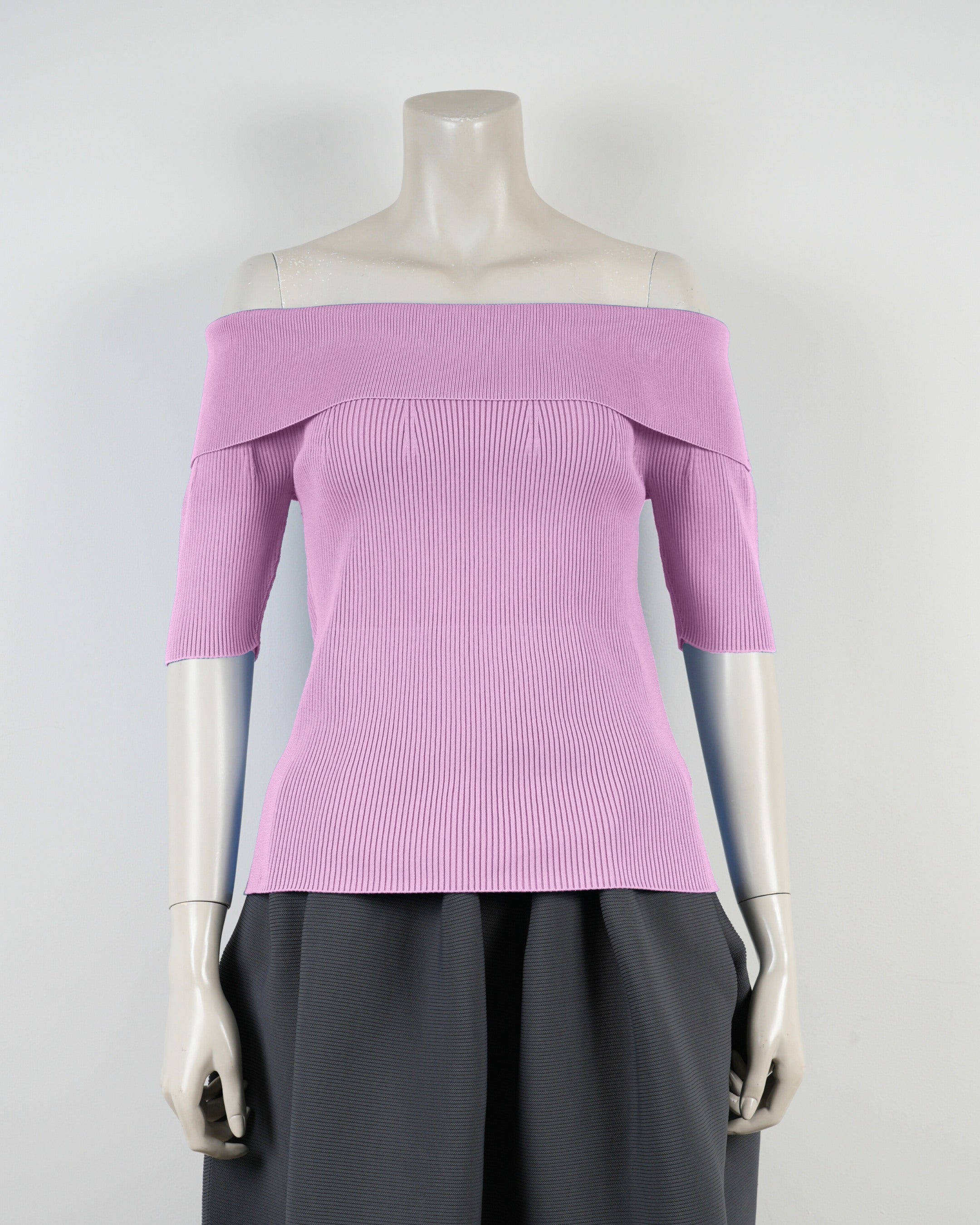 半袖オフショルダー