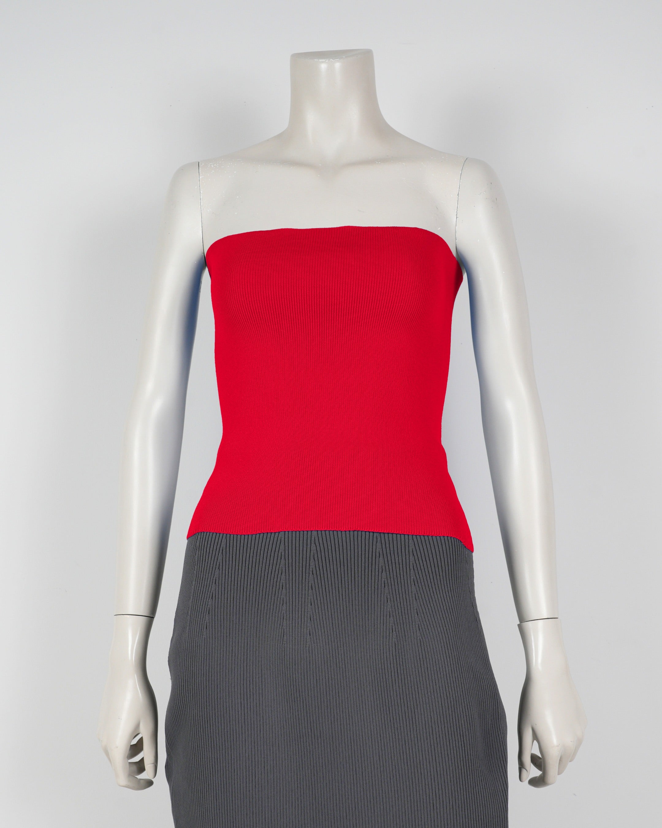 Strapless top