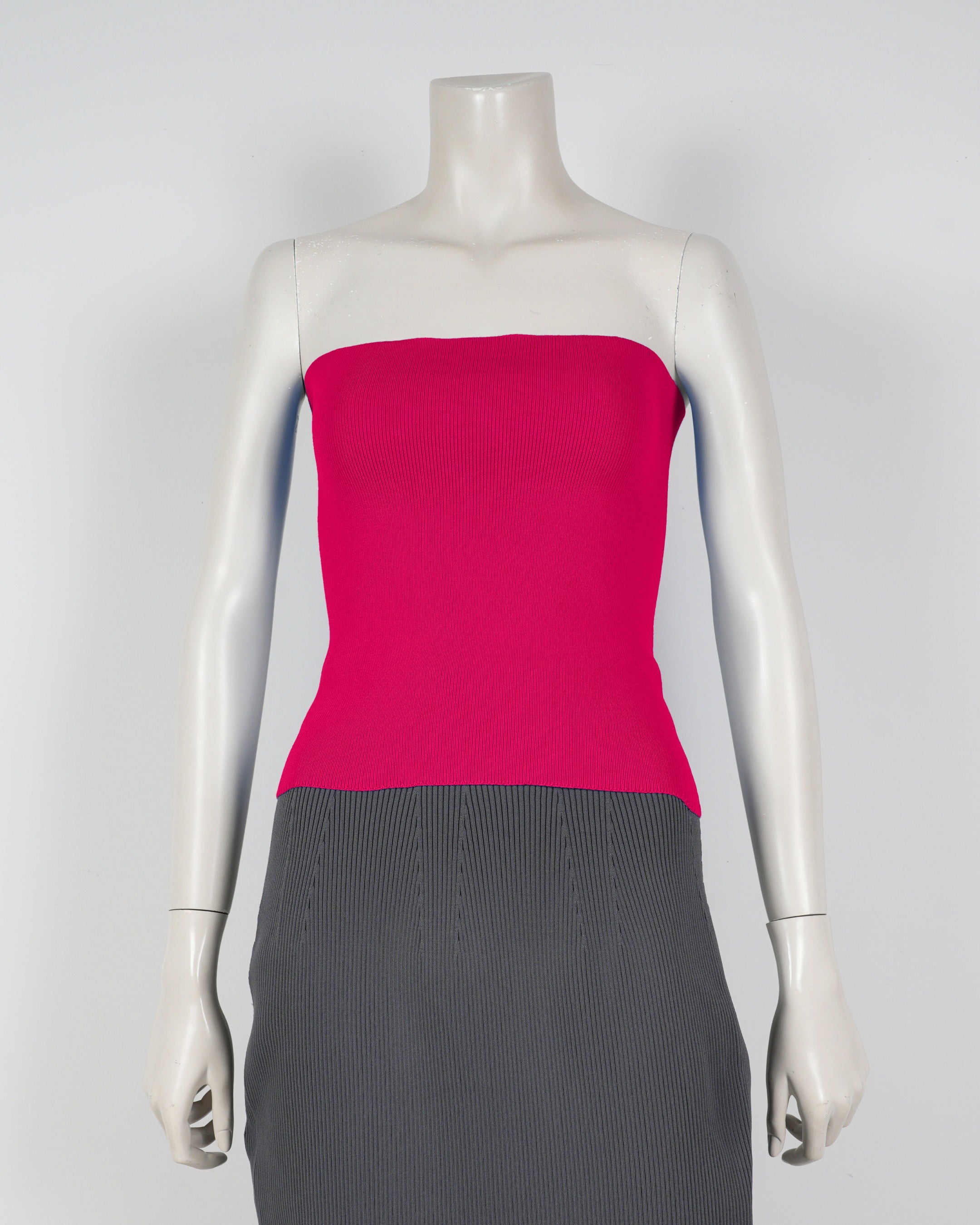 Strapless top