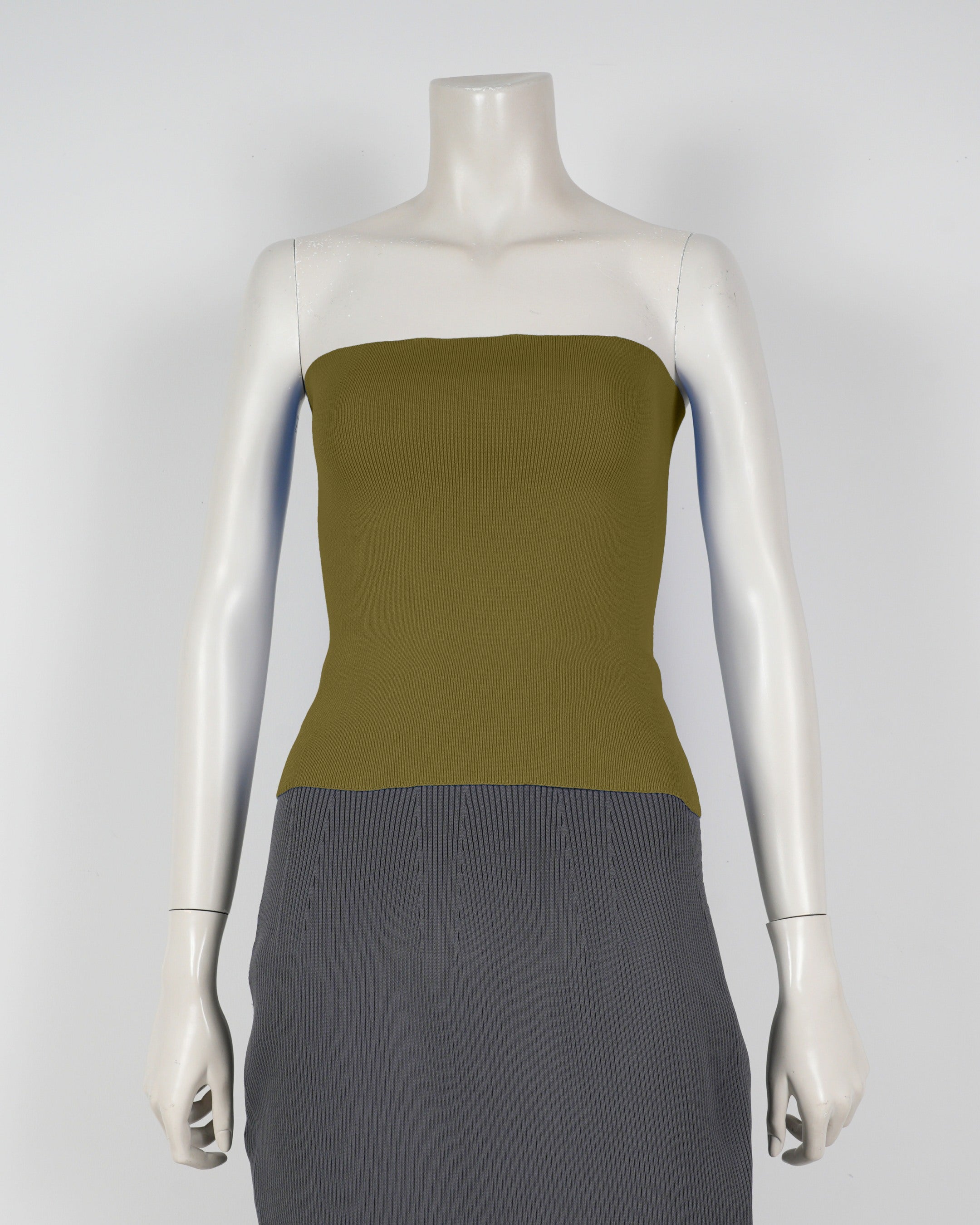 Strapless top