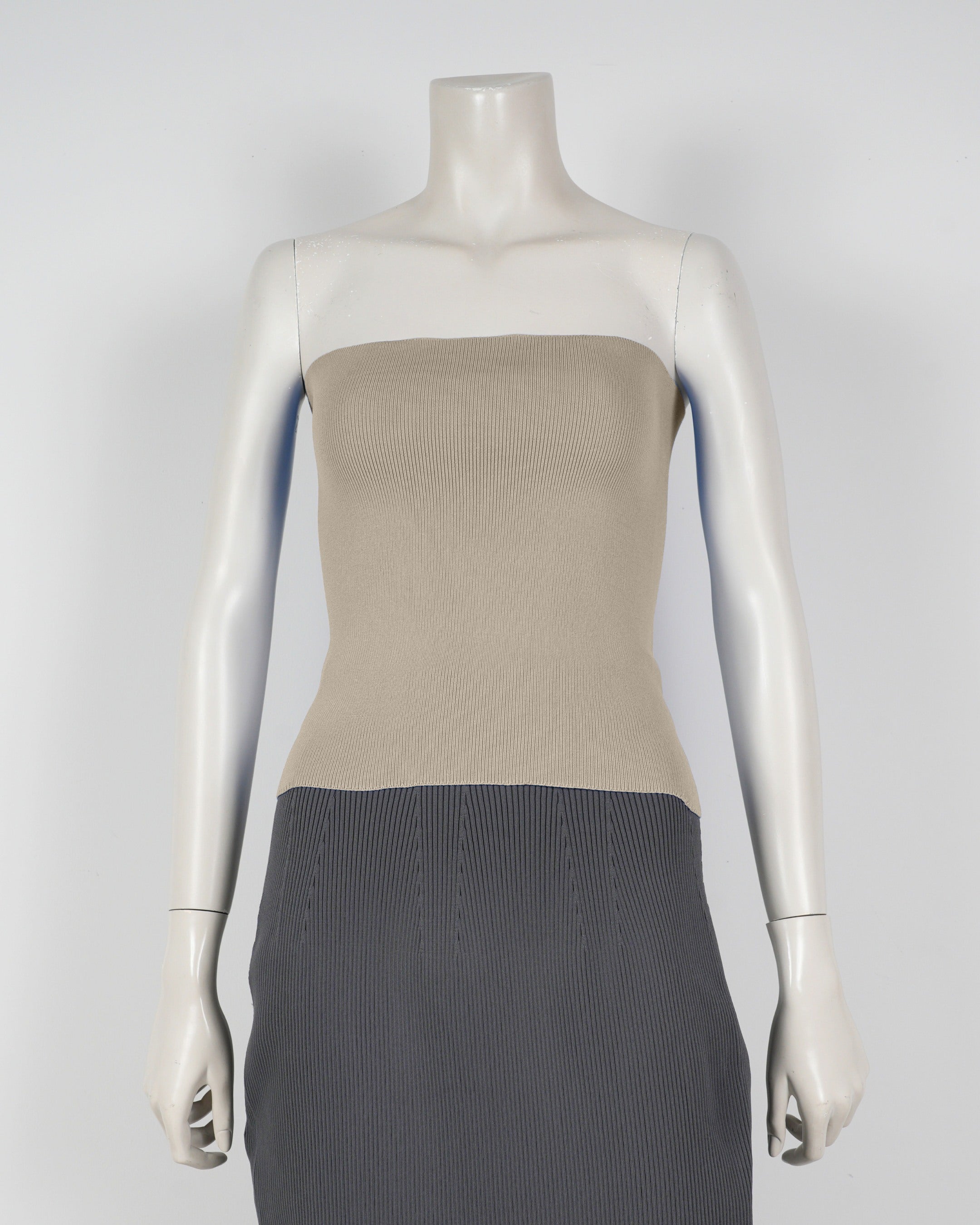 Strapless top