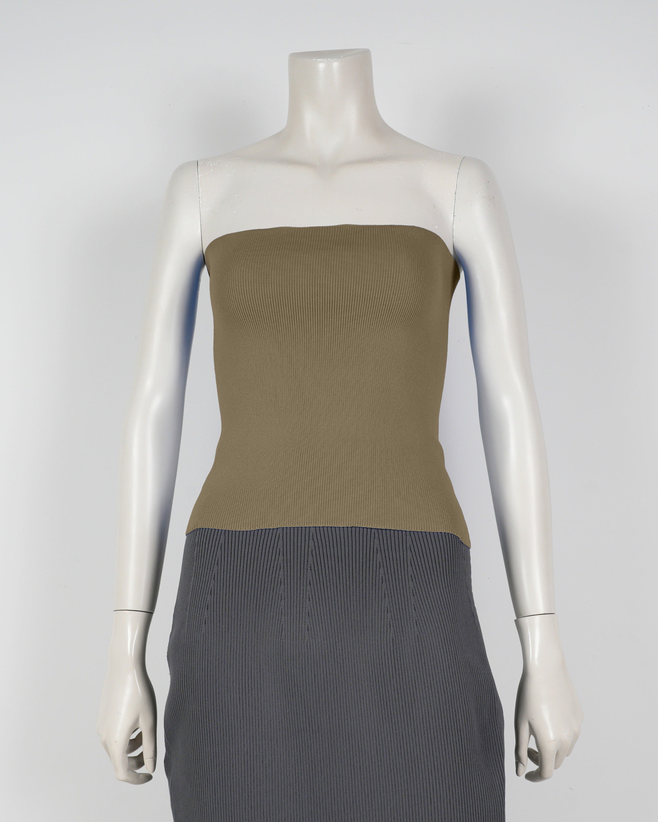 Strapless top