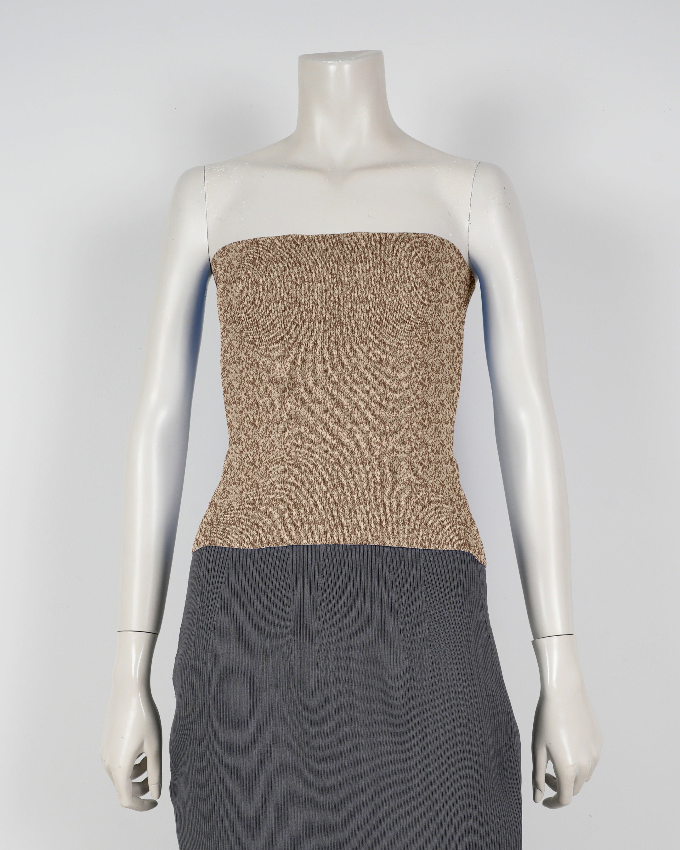 Strapless top