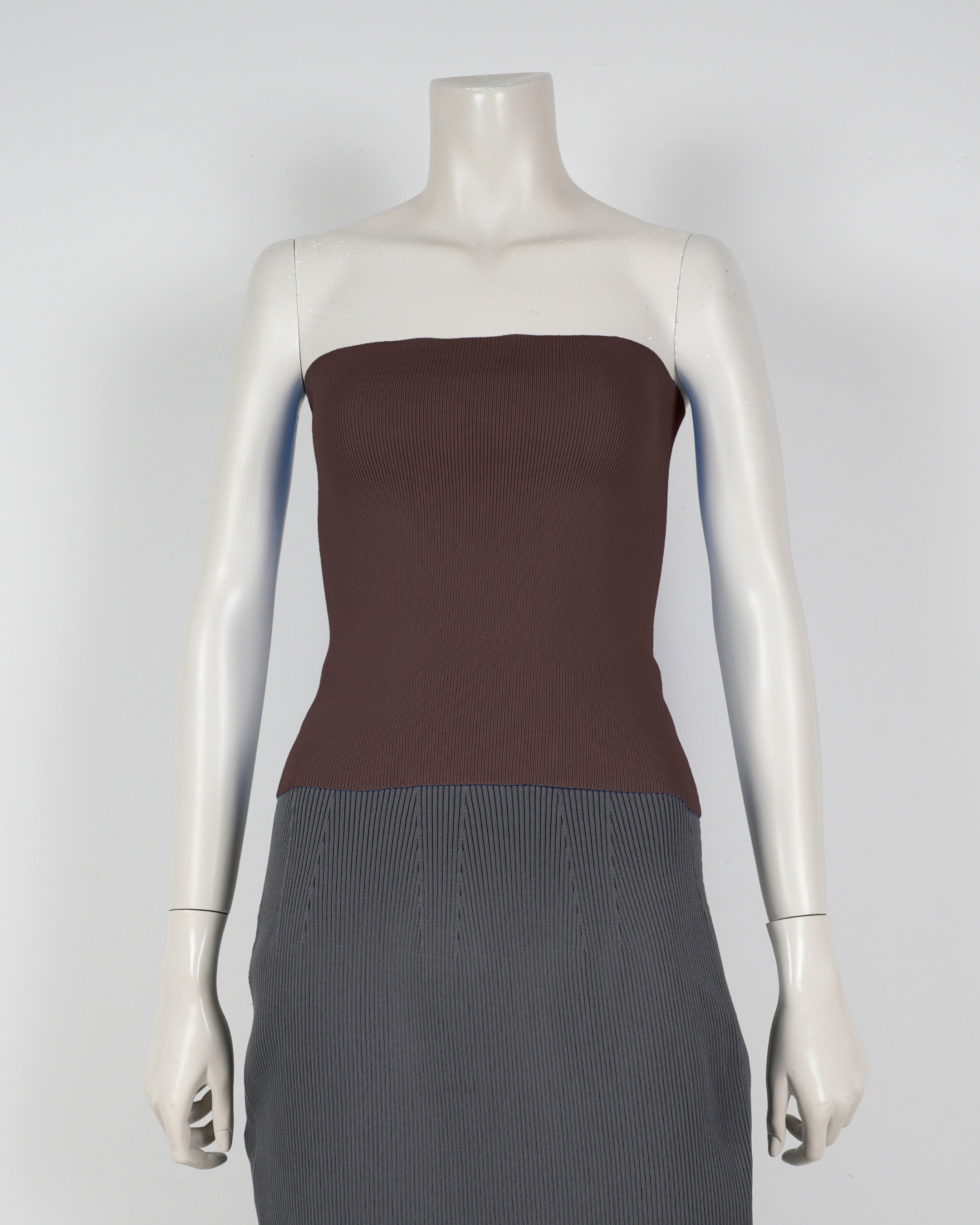 Strapless top