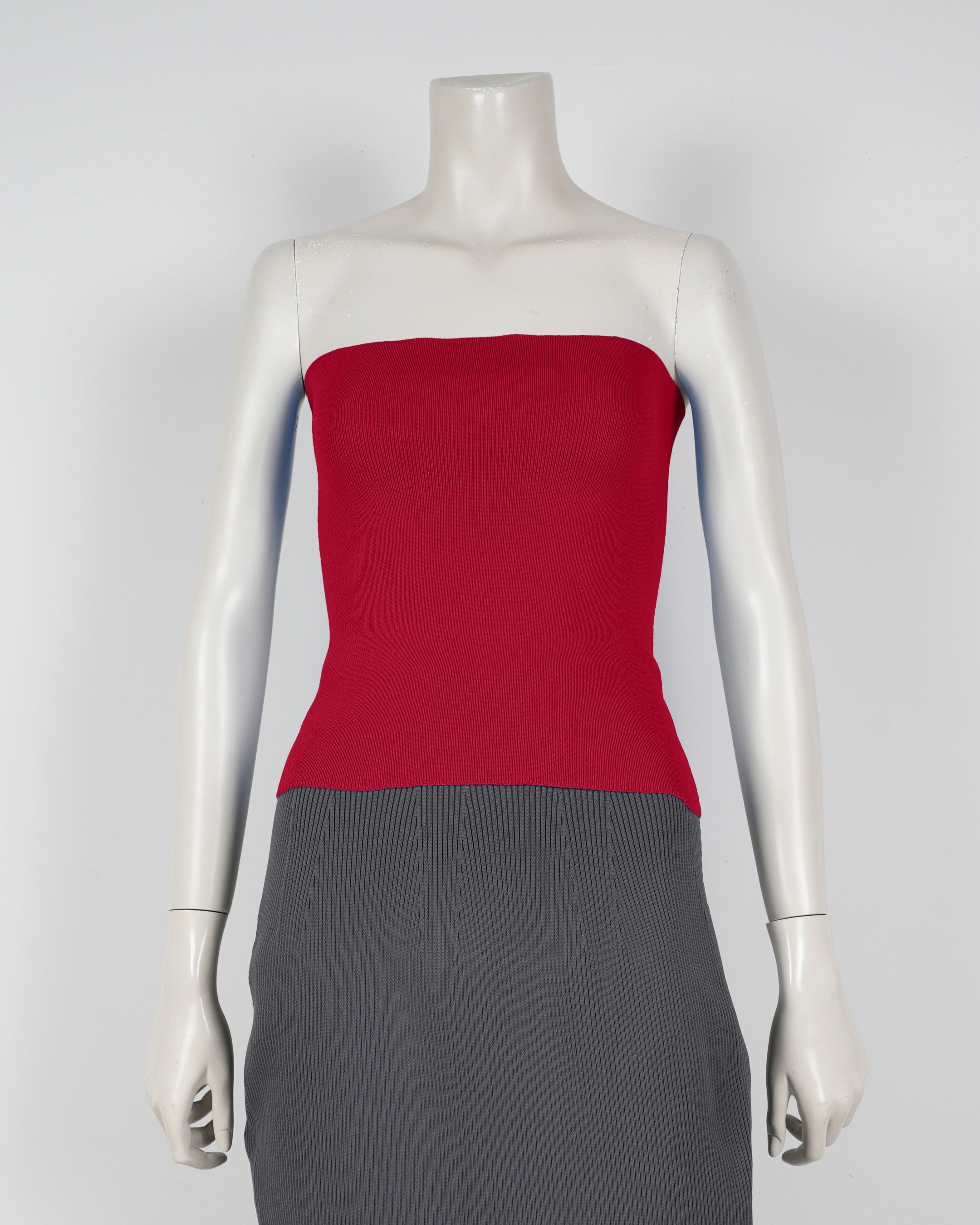 Strapless top