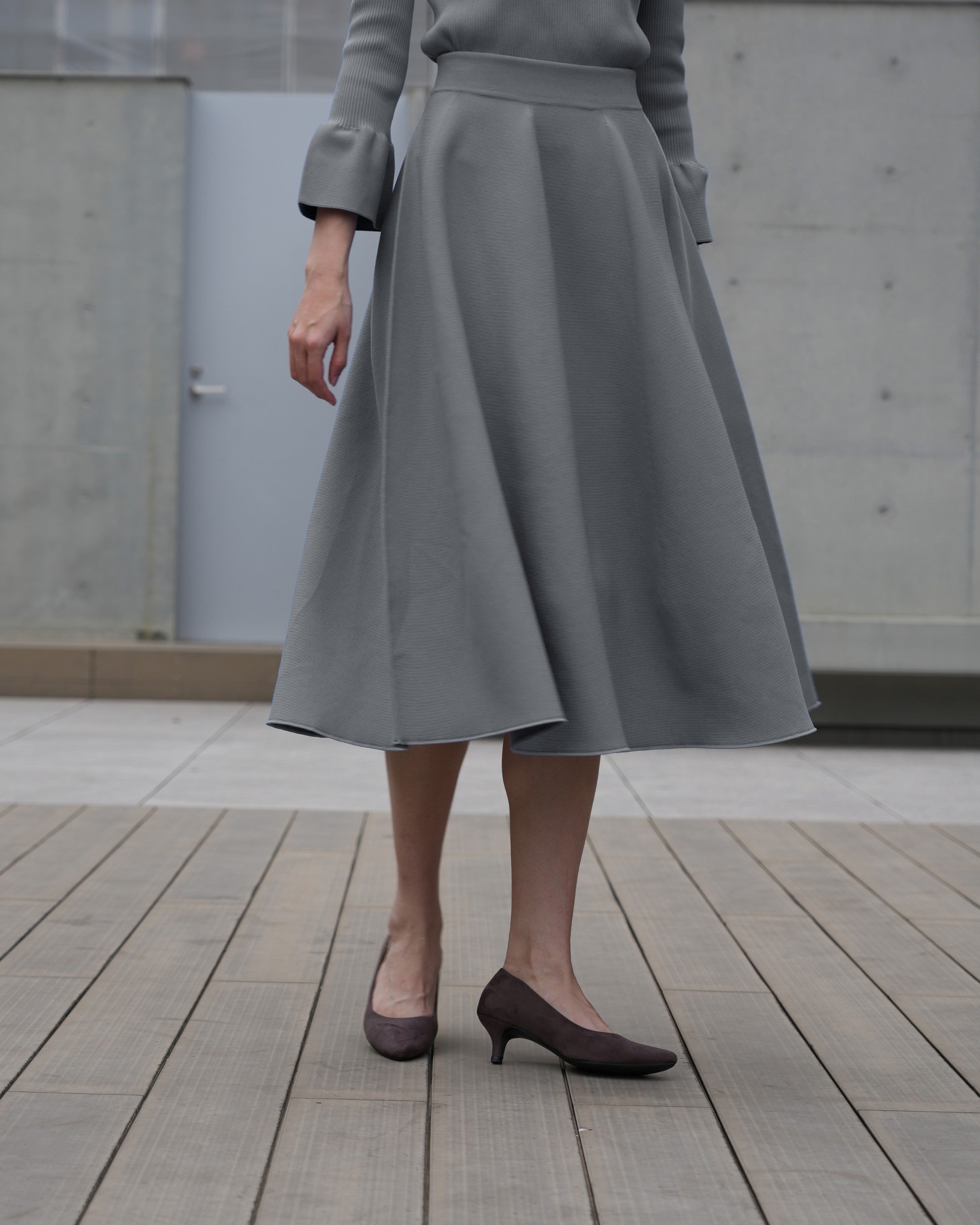 Draped skirt
