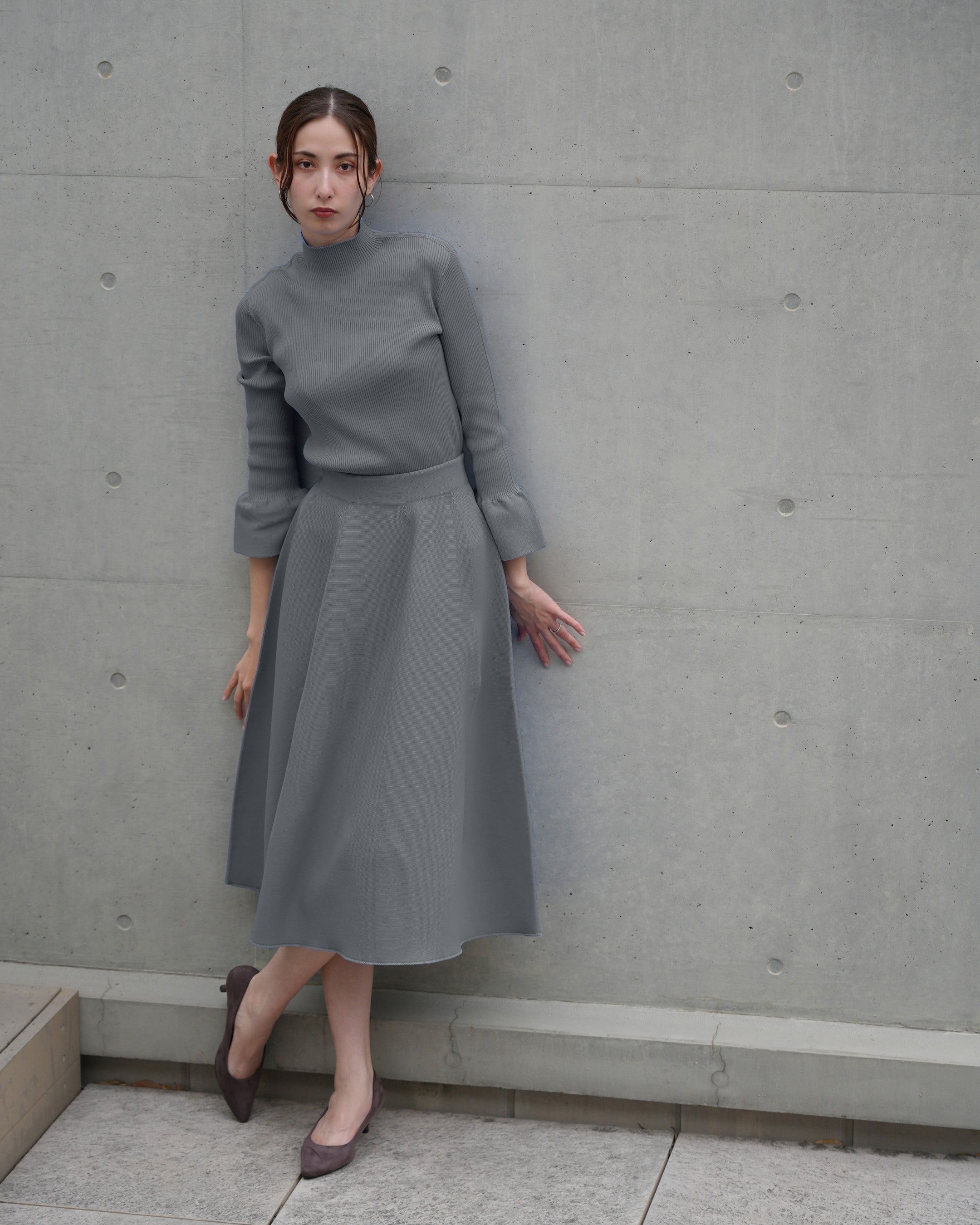 Draped skirt