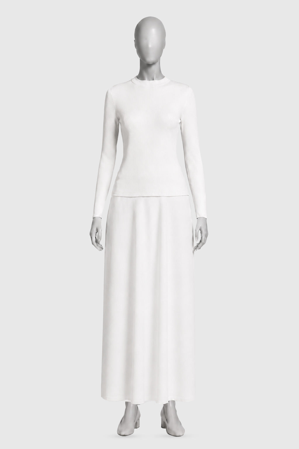 参考身長163cm・スカート丈90cmの丈感イメージ