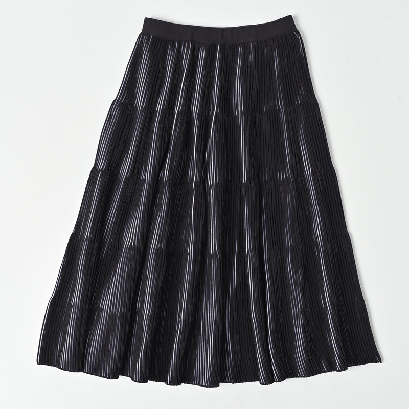 3D Pleats Skirt-Flare-【Order】
