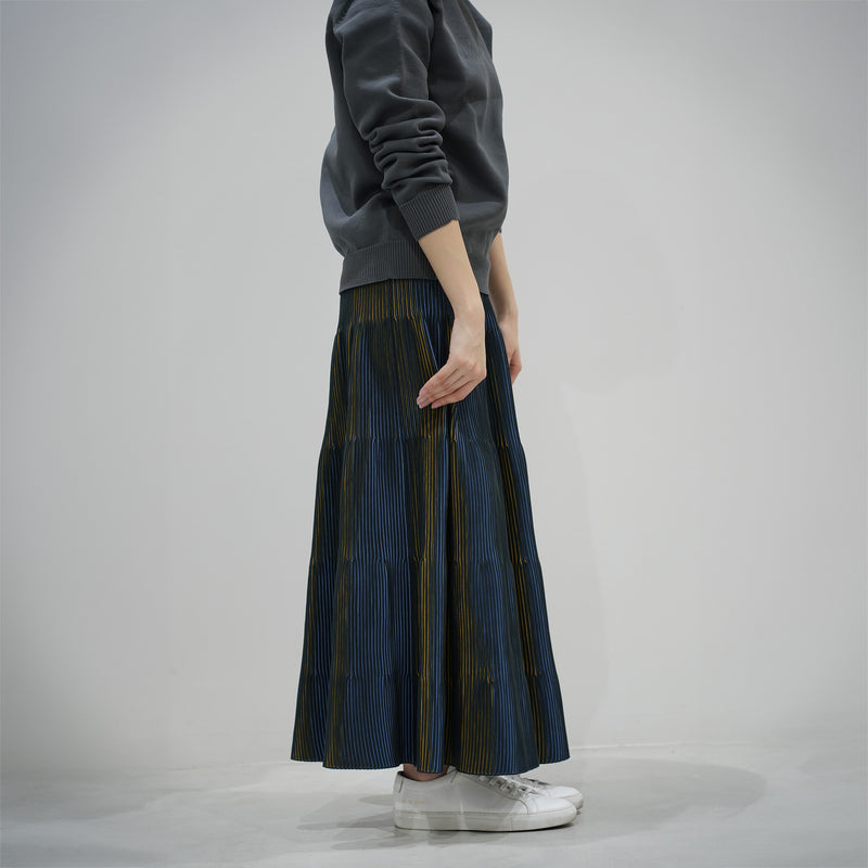 3D Pleats Skirt-Flare-【Regular Order】