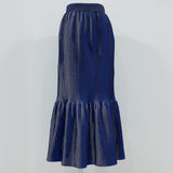 3D Pleats Skirt -Mermaid-【Stock】